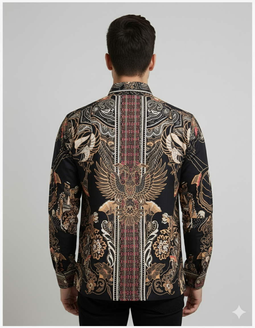 SMOKE PARIS CLUB SHIRT [BLACK]