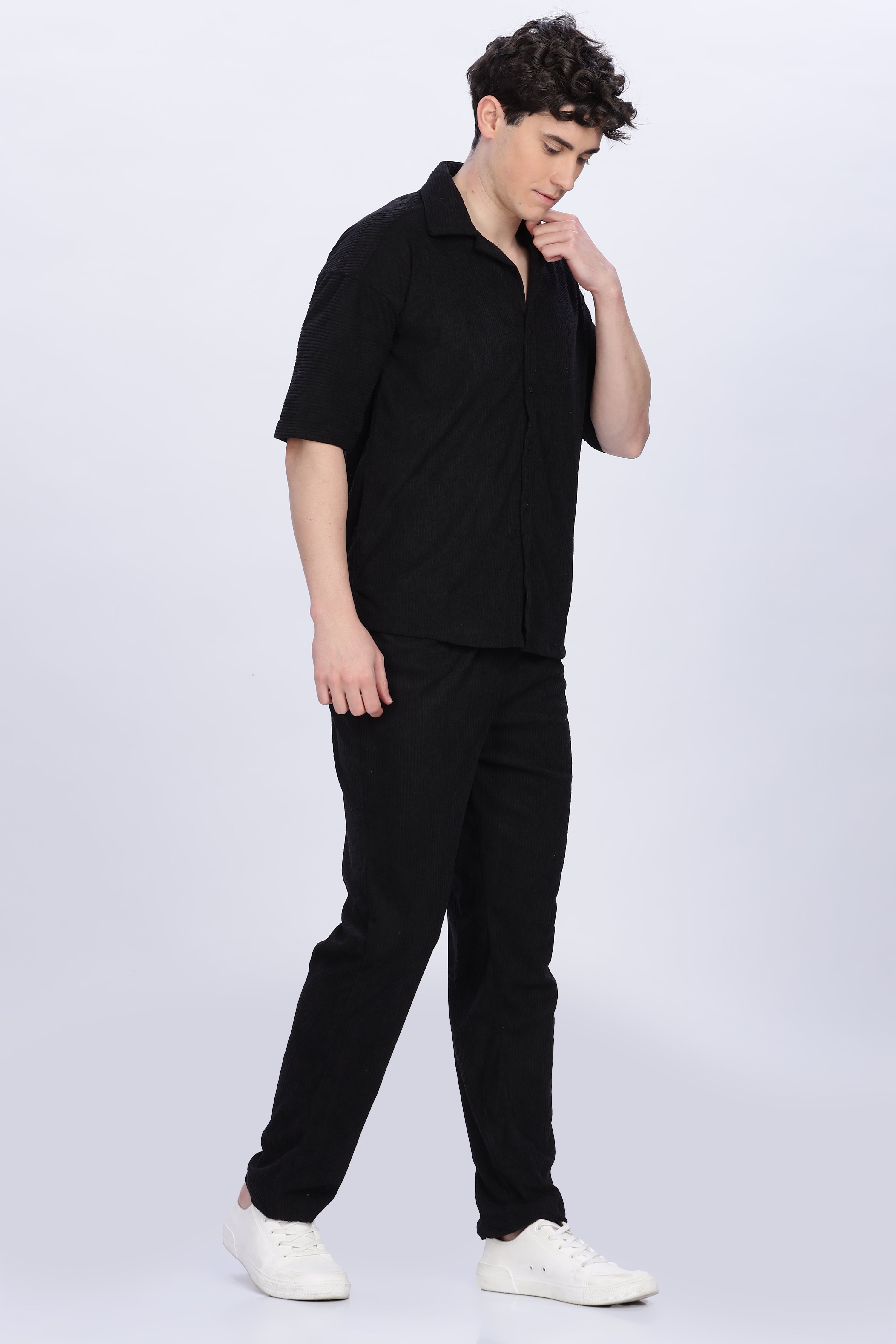 SMOKE CO-ORDS BLACK MEN