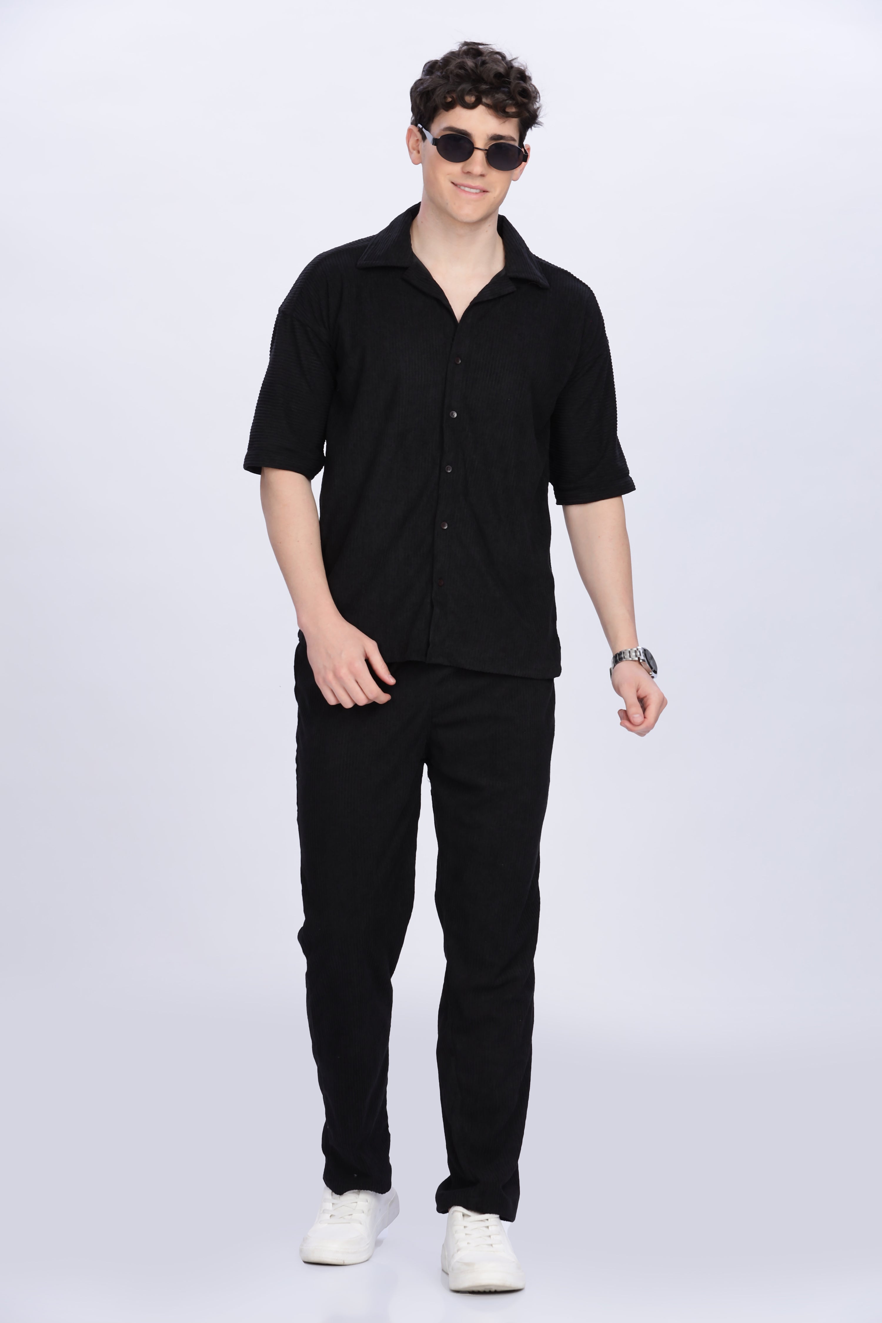 SMOKE CO-ORDS BLACK MEN