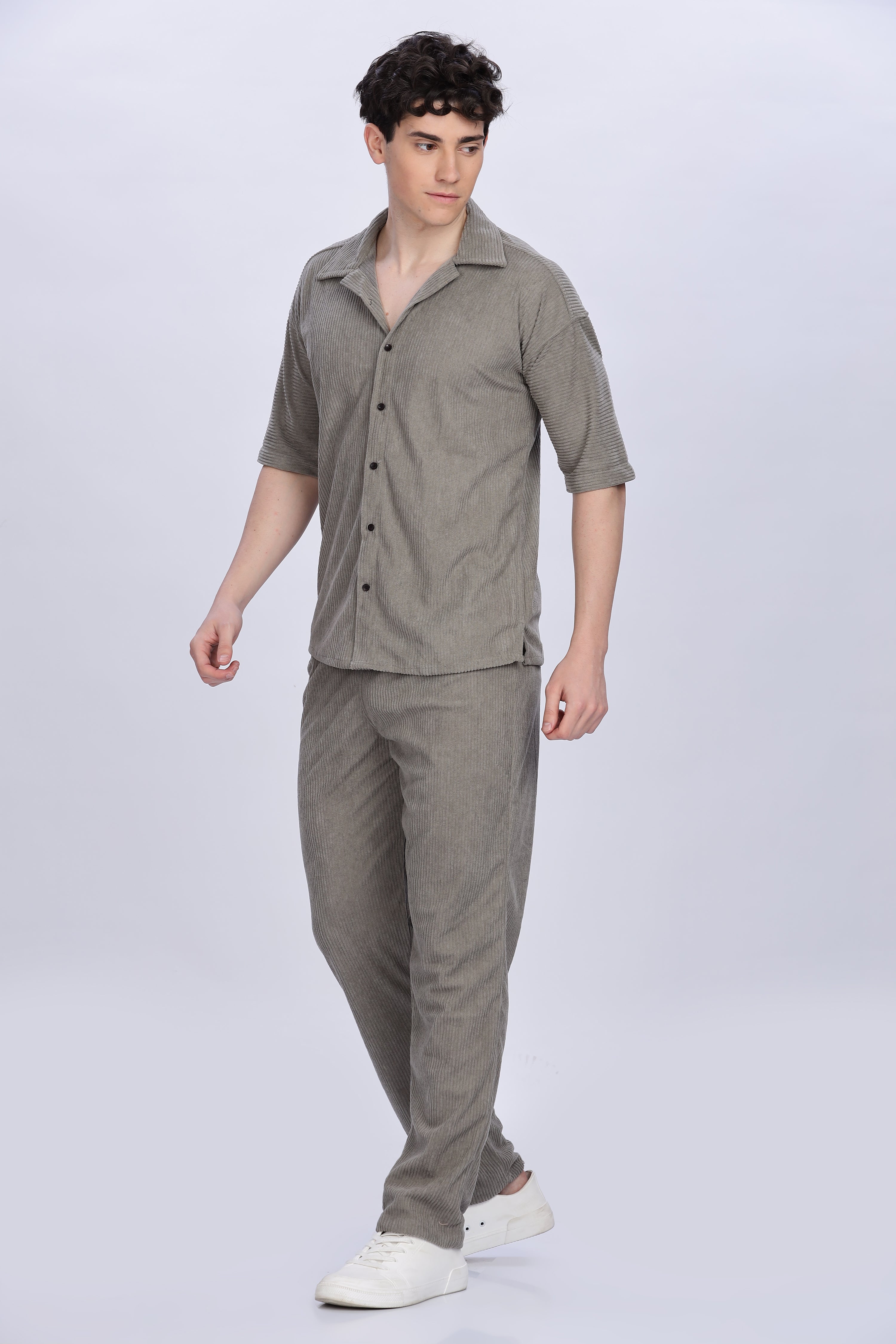 SMOKE CO-ORDS GREY MEN