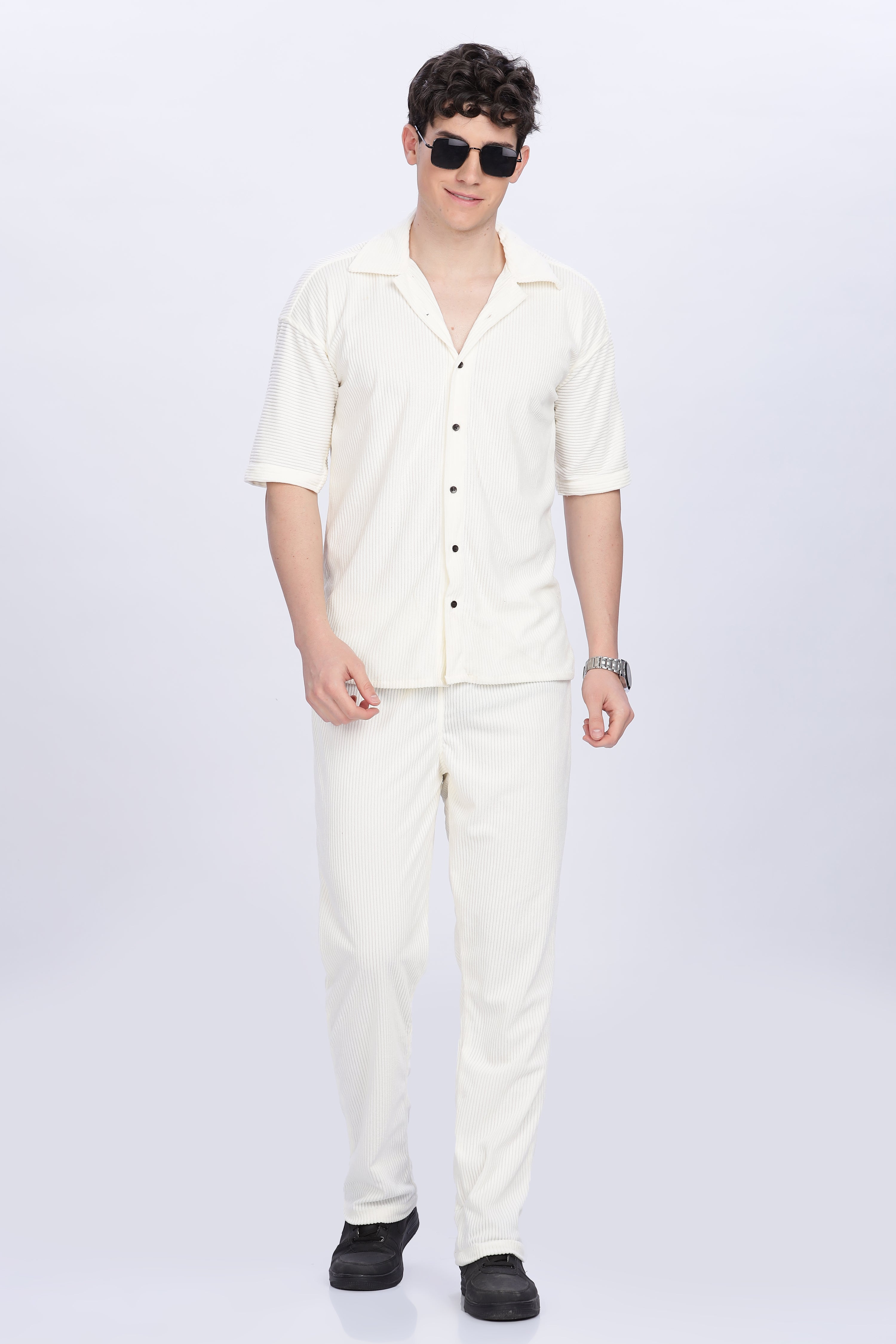 SMOKE CO-ORDS WHITE MEN