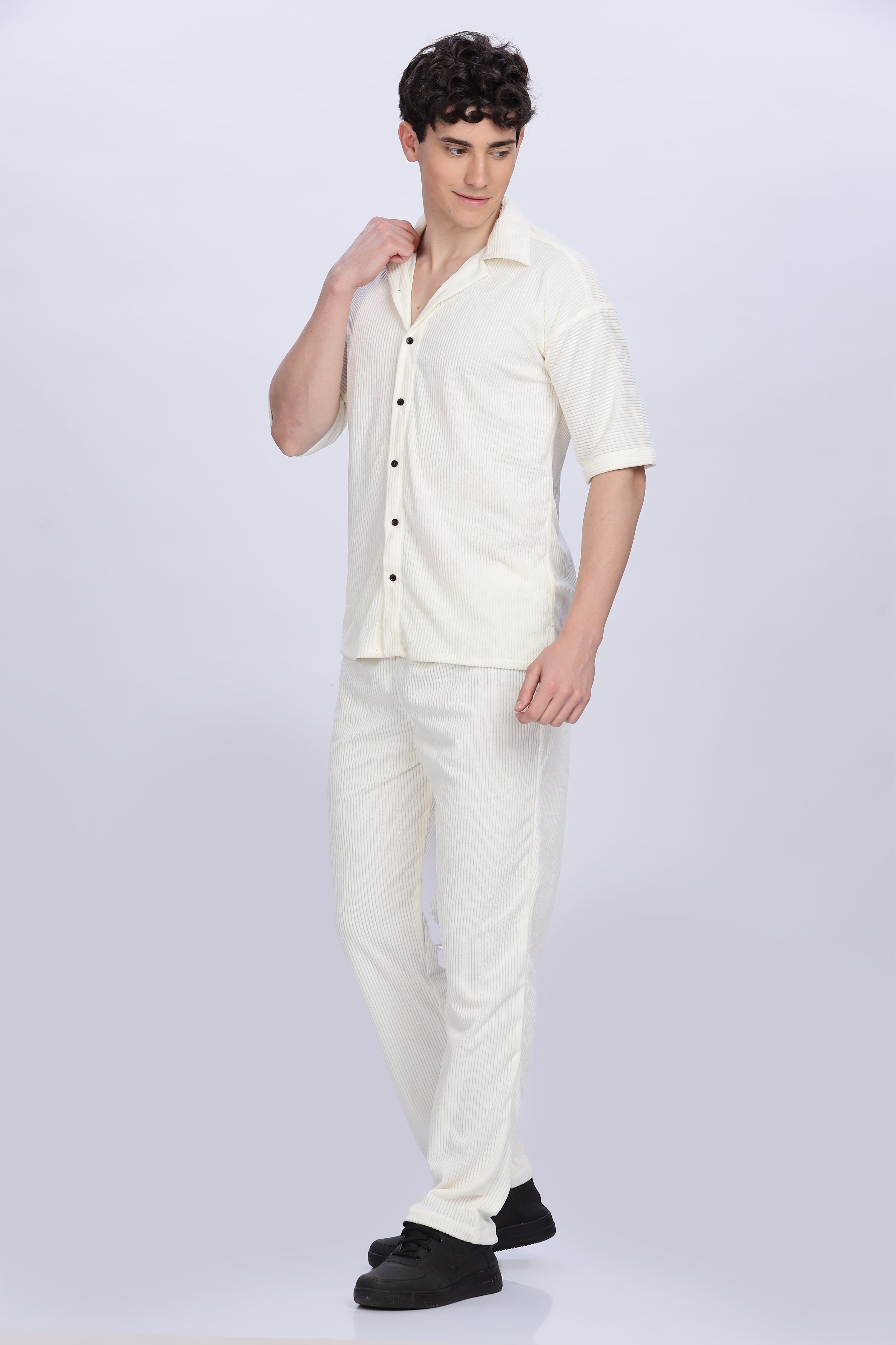 SMOKE CO-ORDS WHITE MEN