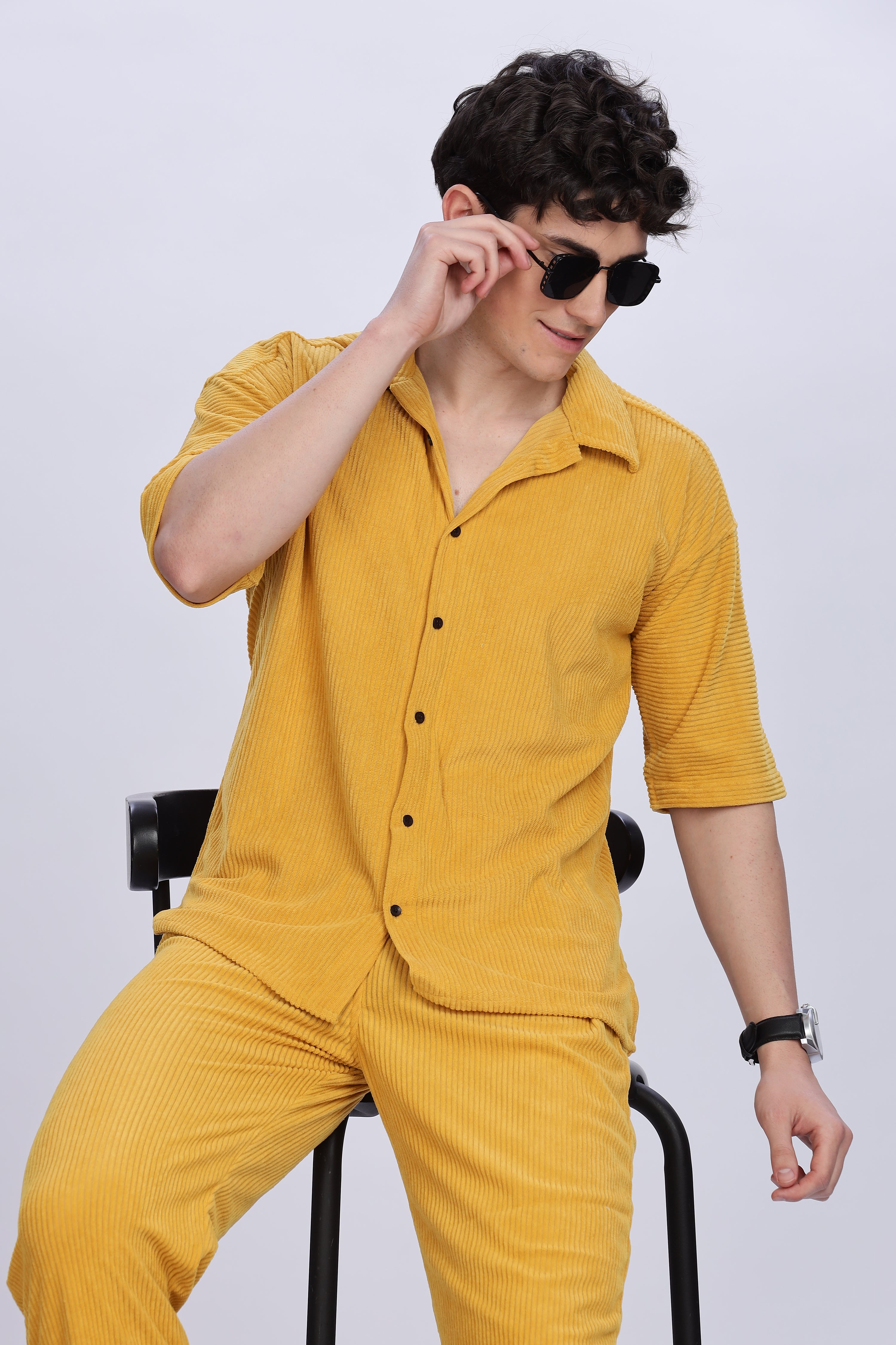 SMOKE CO-ORDS BOLD YELLOW MEN