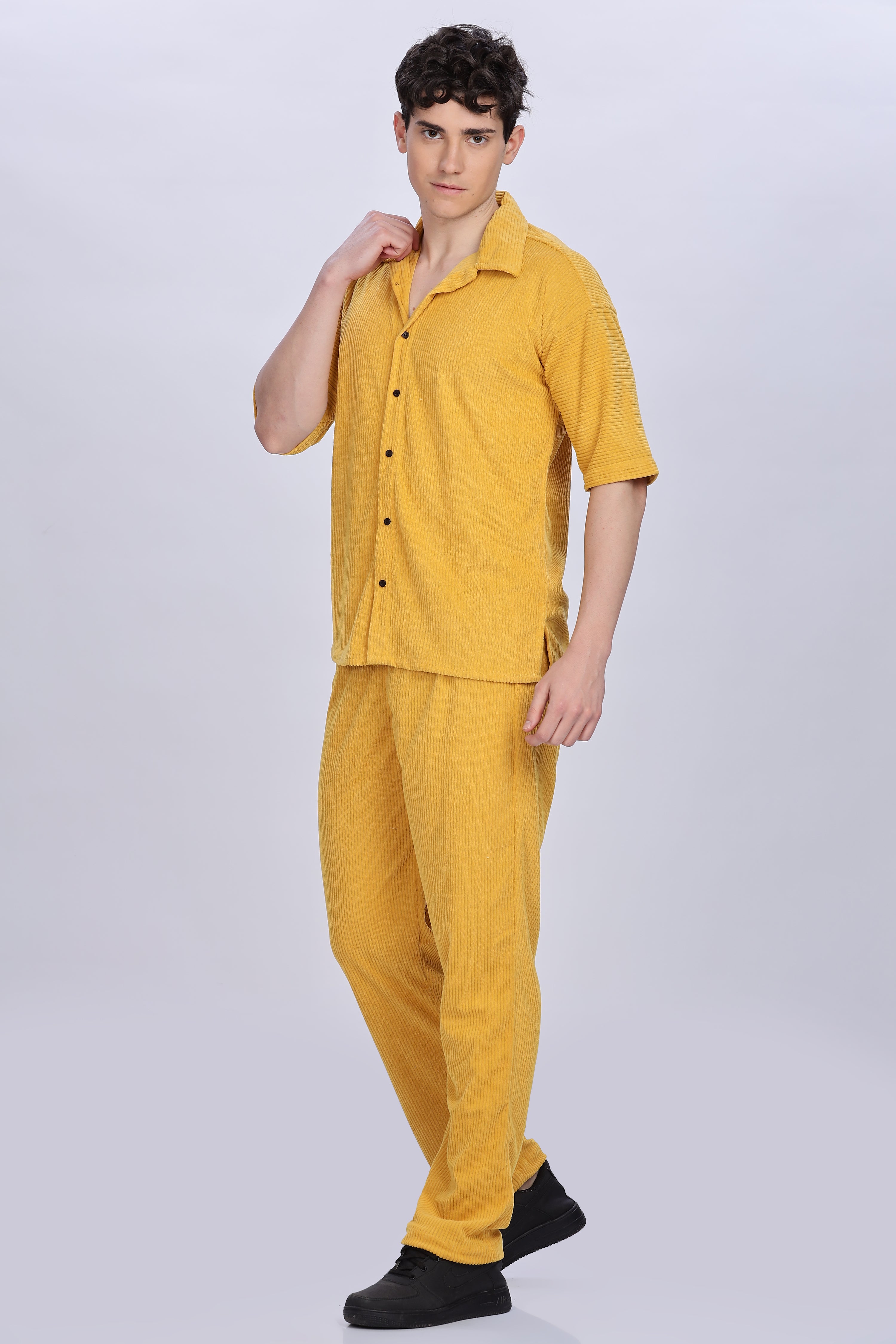 SMOKE CO-ORDS BOLD YELLOW MEN