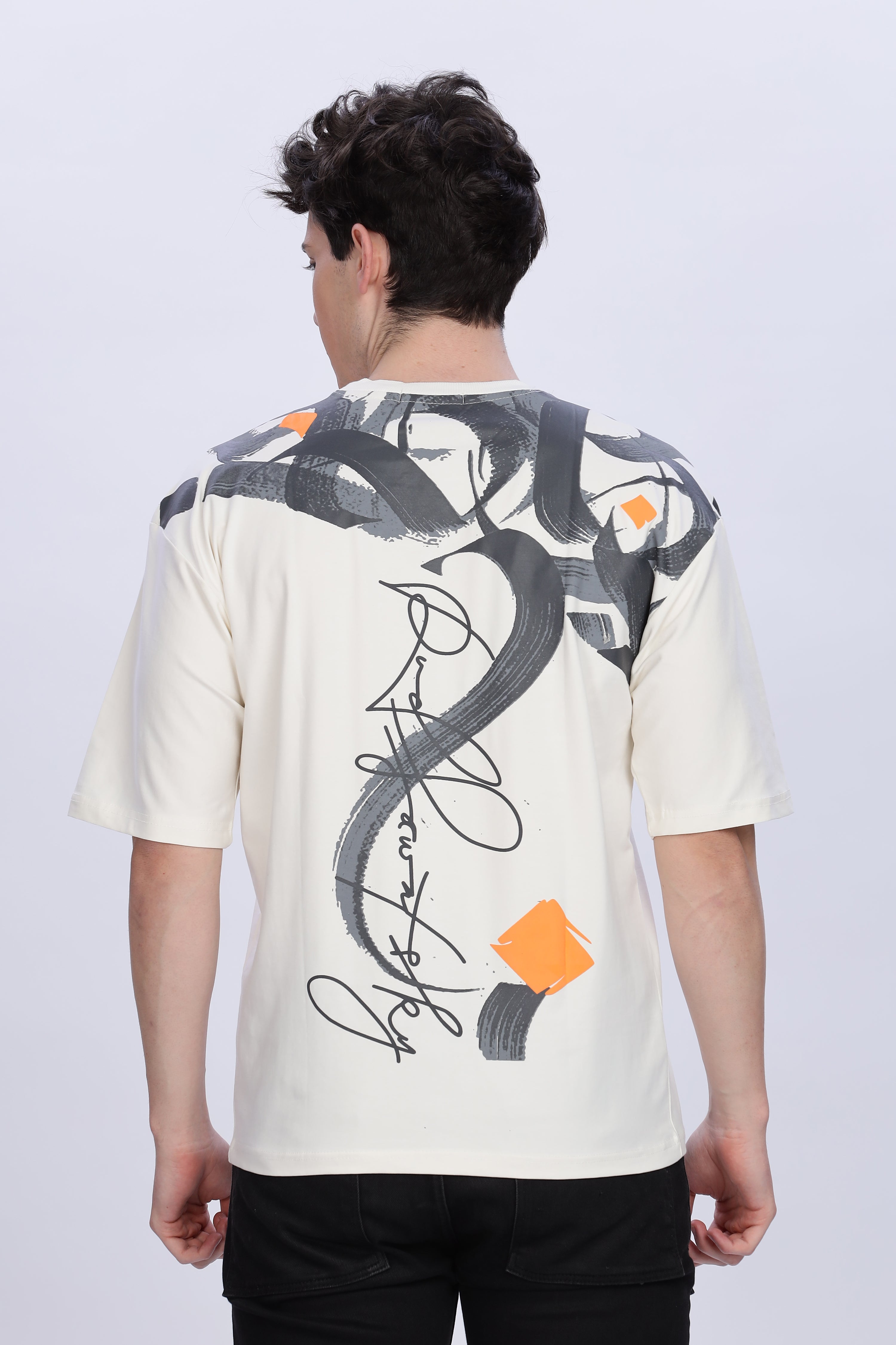 Smoke Rearfly Drop T-Shirt – White | Premium Streetwear Tee