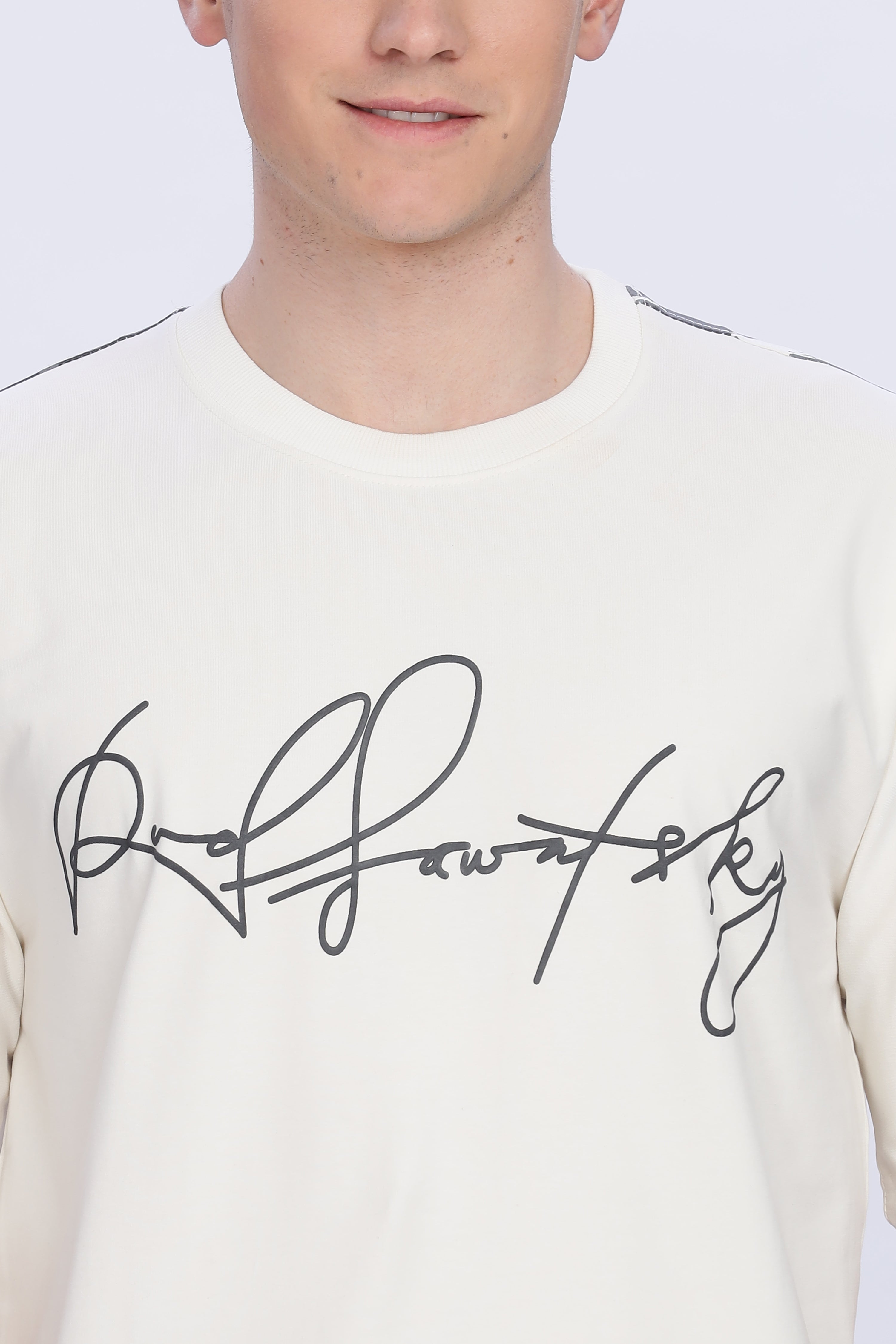 Smoke Rearfly Drop T-Shirt – White | Premium Streetwear Tee