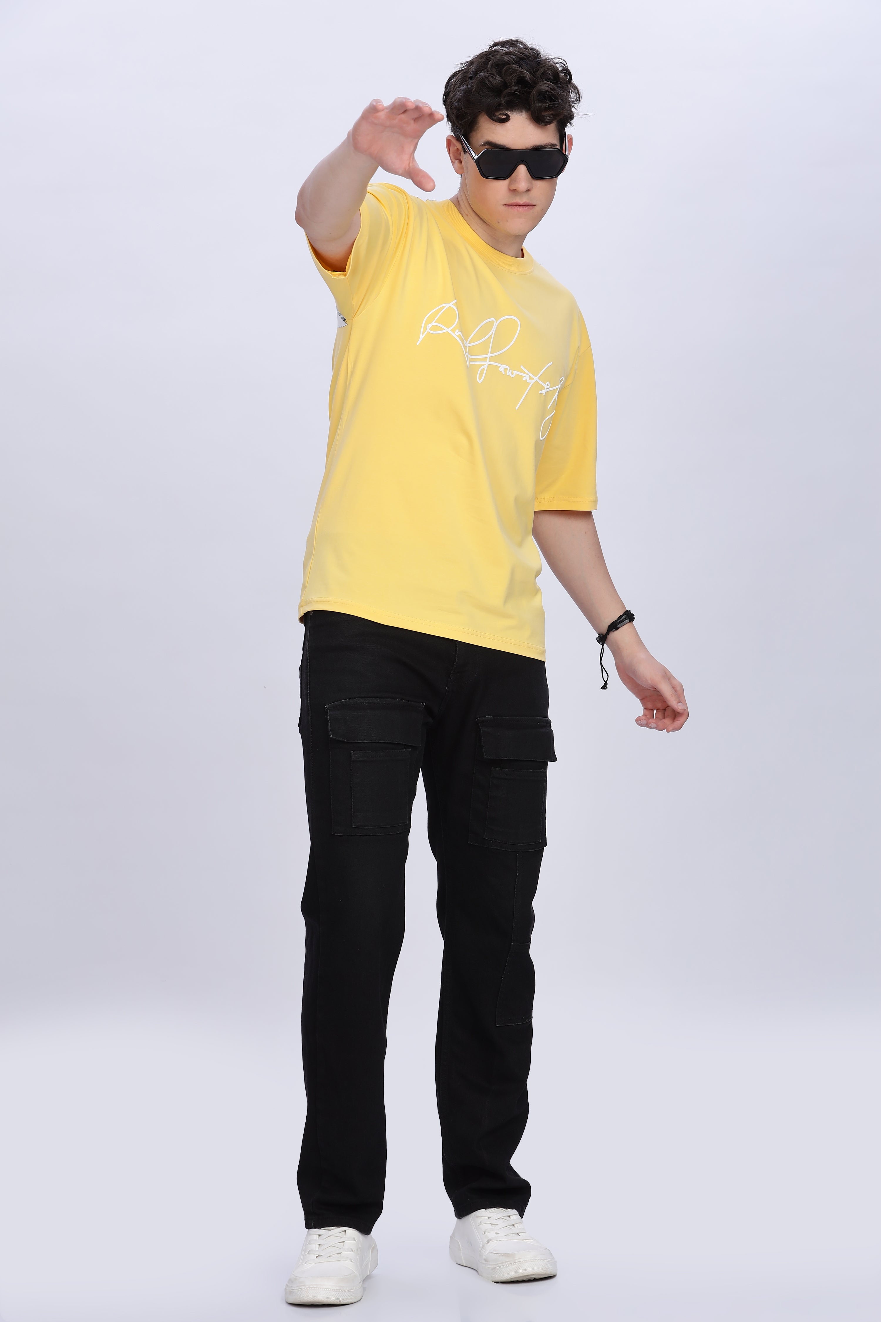 Smoke Firefly Drop T-Shirt – Yellow | Vibrant Streetwear Tee