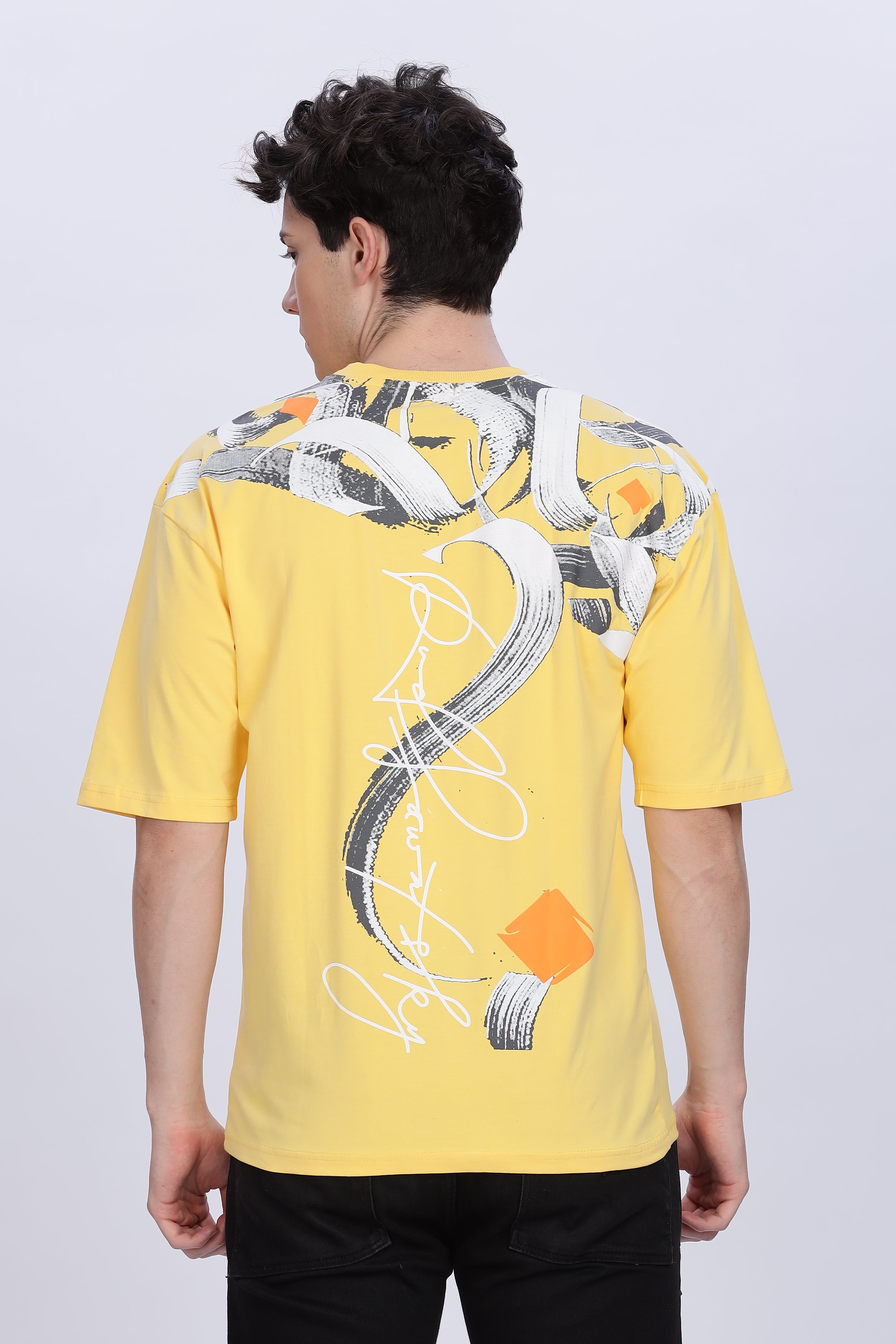 Smoke Firefly Drop T-Shirt – Yellow | Vibrant Streetwear Tee