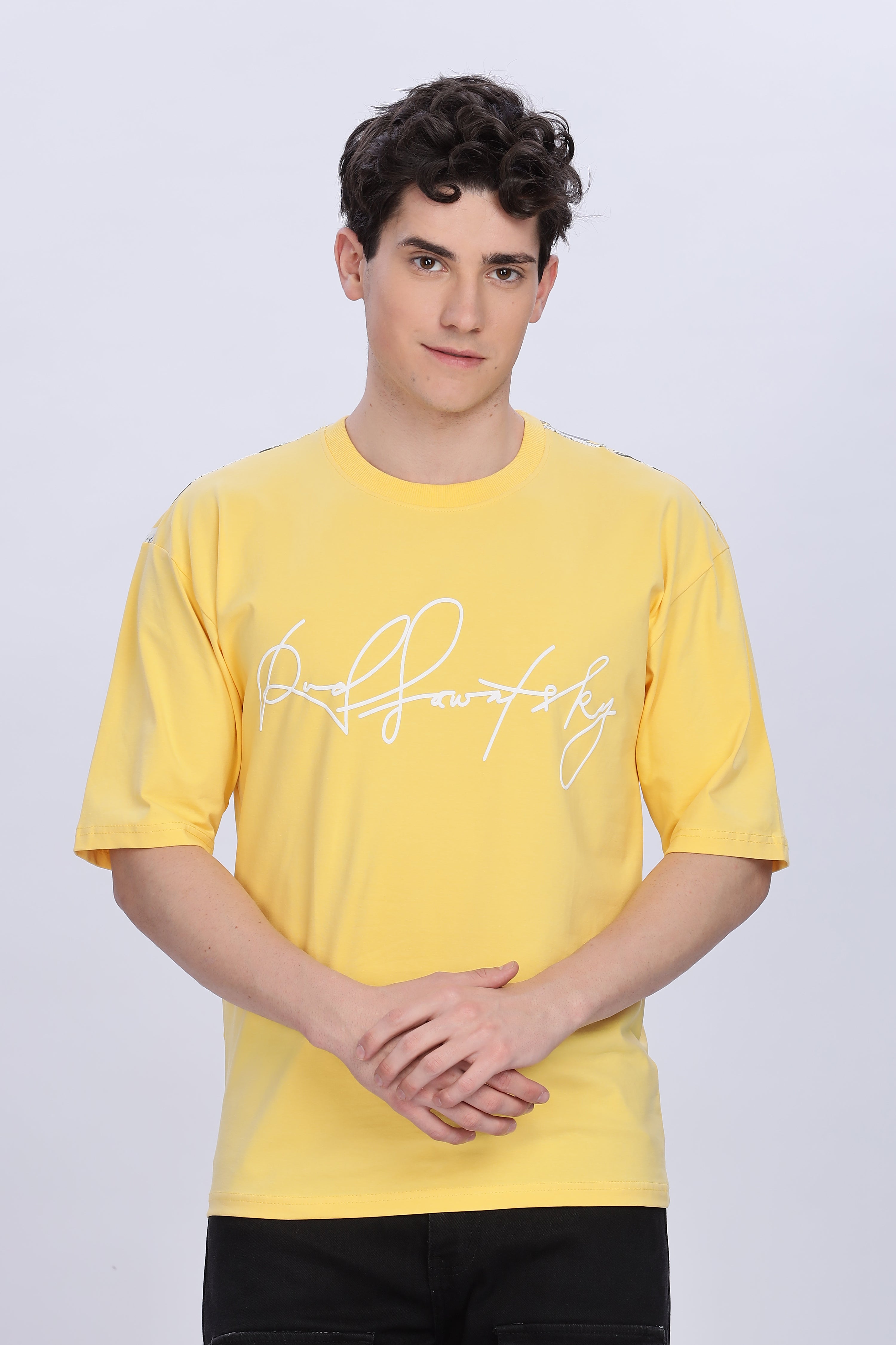 Smoke Firefly Drop T-Shirt – Yellow | Vibrant Streetwear Tee