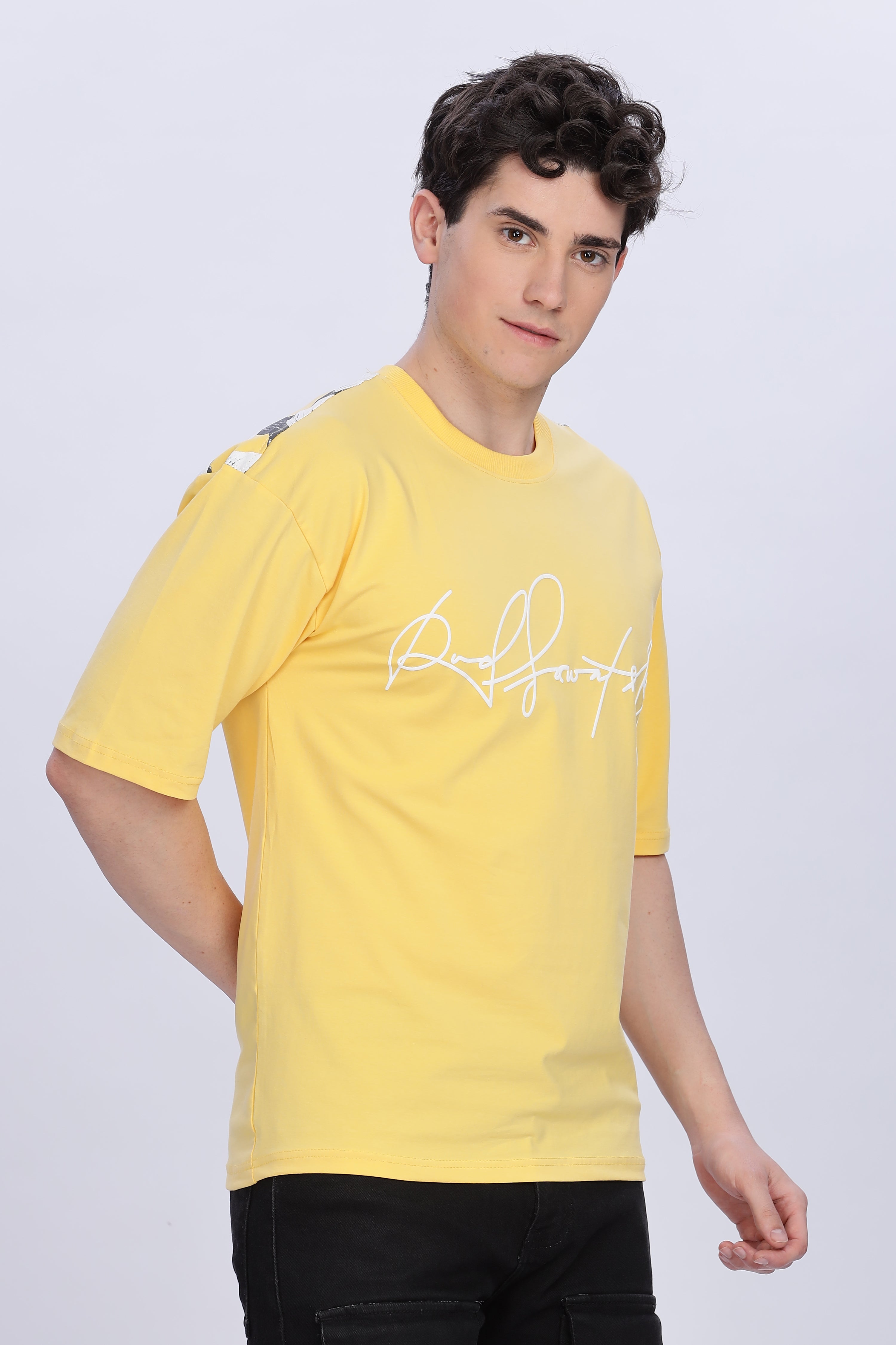 Smoke Firefly Drop T-Shirt – Yellow | Vibrant Streetwear Tee