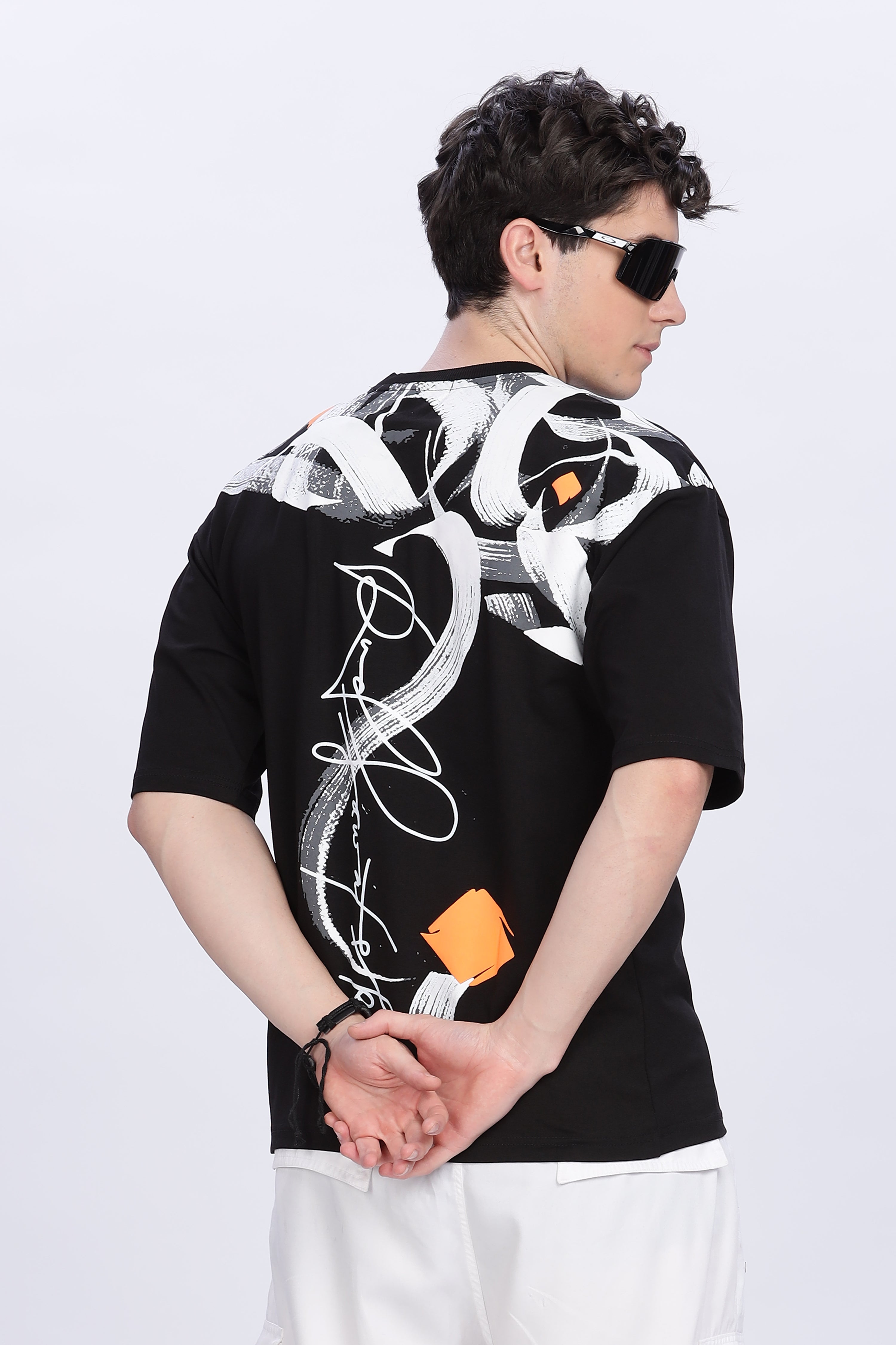 Smoke Rearfly Drop T-Shirt – Black | Premium Streetwear Tee