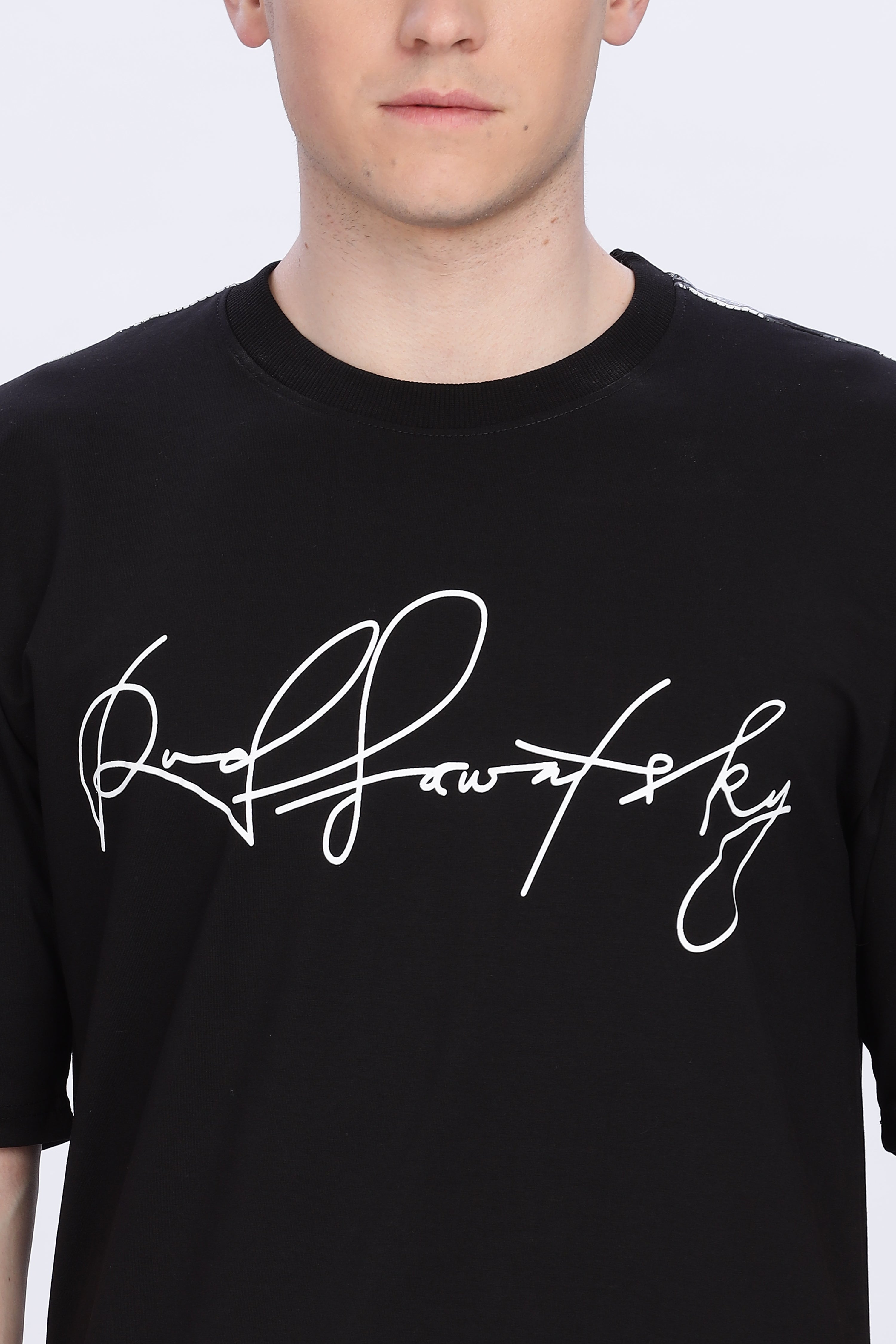 Smoke Rearfly Drop T-Shirt – Black | Premium Streetwear Tee