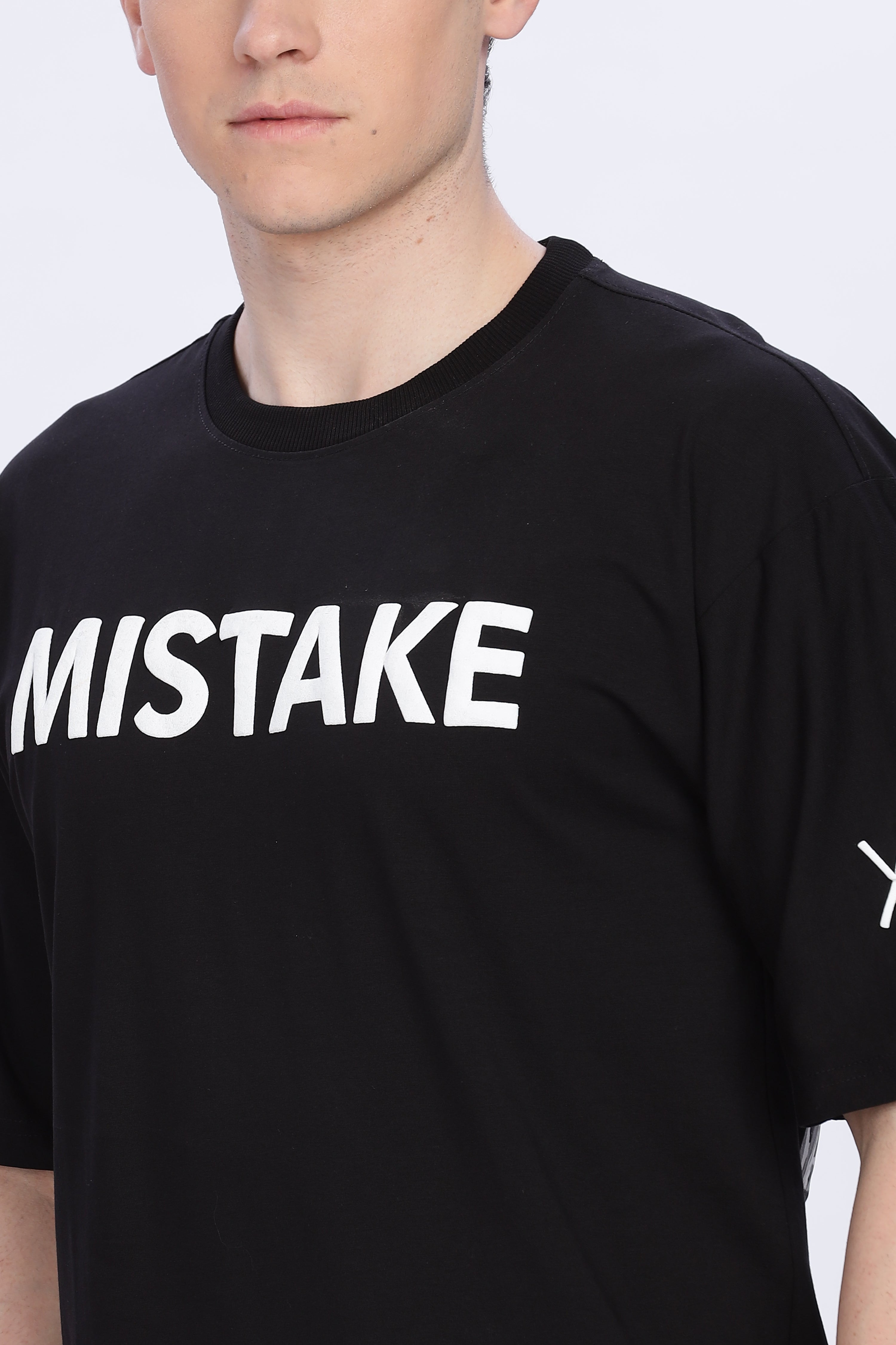 SMOKE SKULL DROP TEES [black]