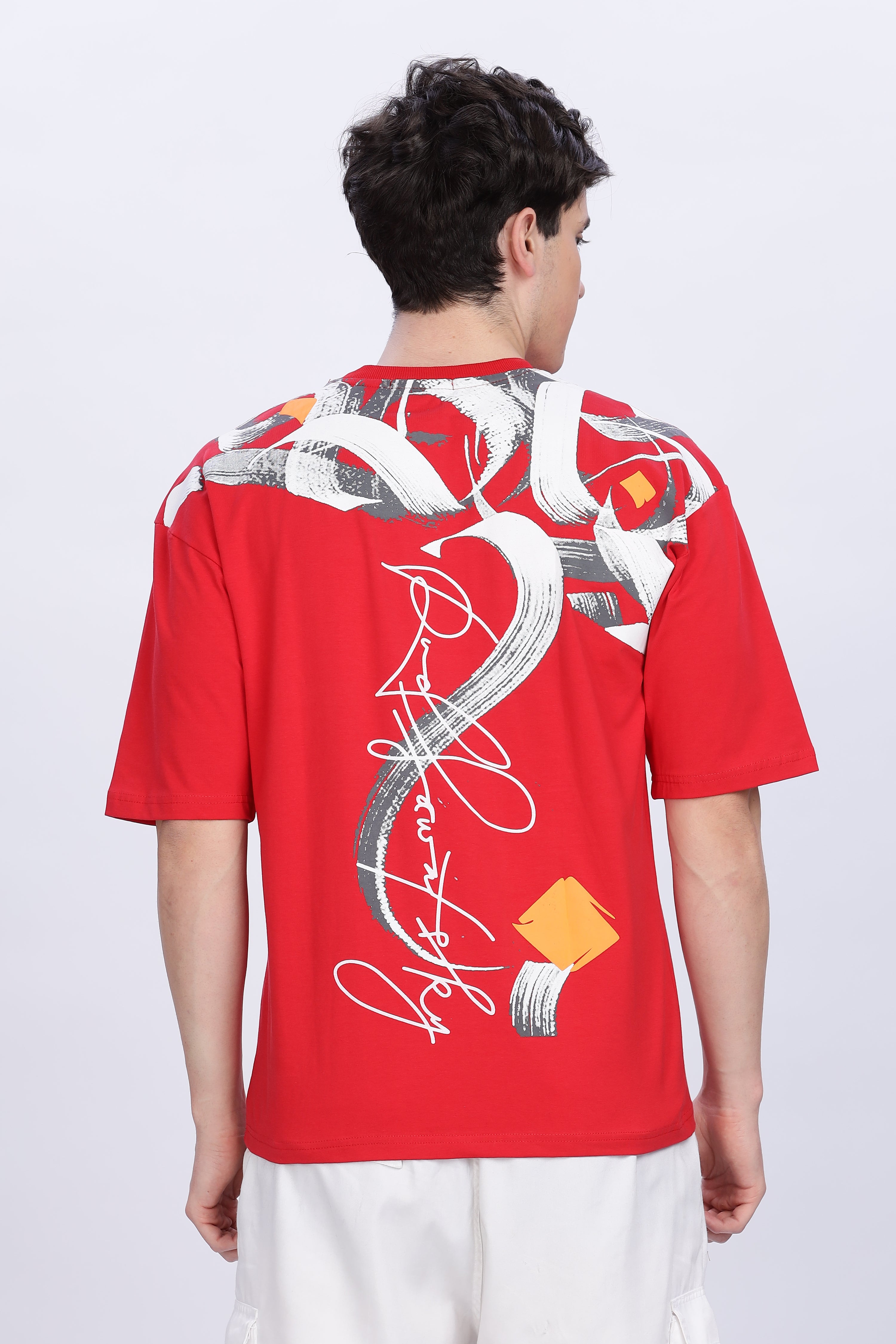 Smoke Rarefly Drop T-Shirt – Red | Bold Premium Streetwear Tee