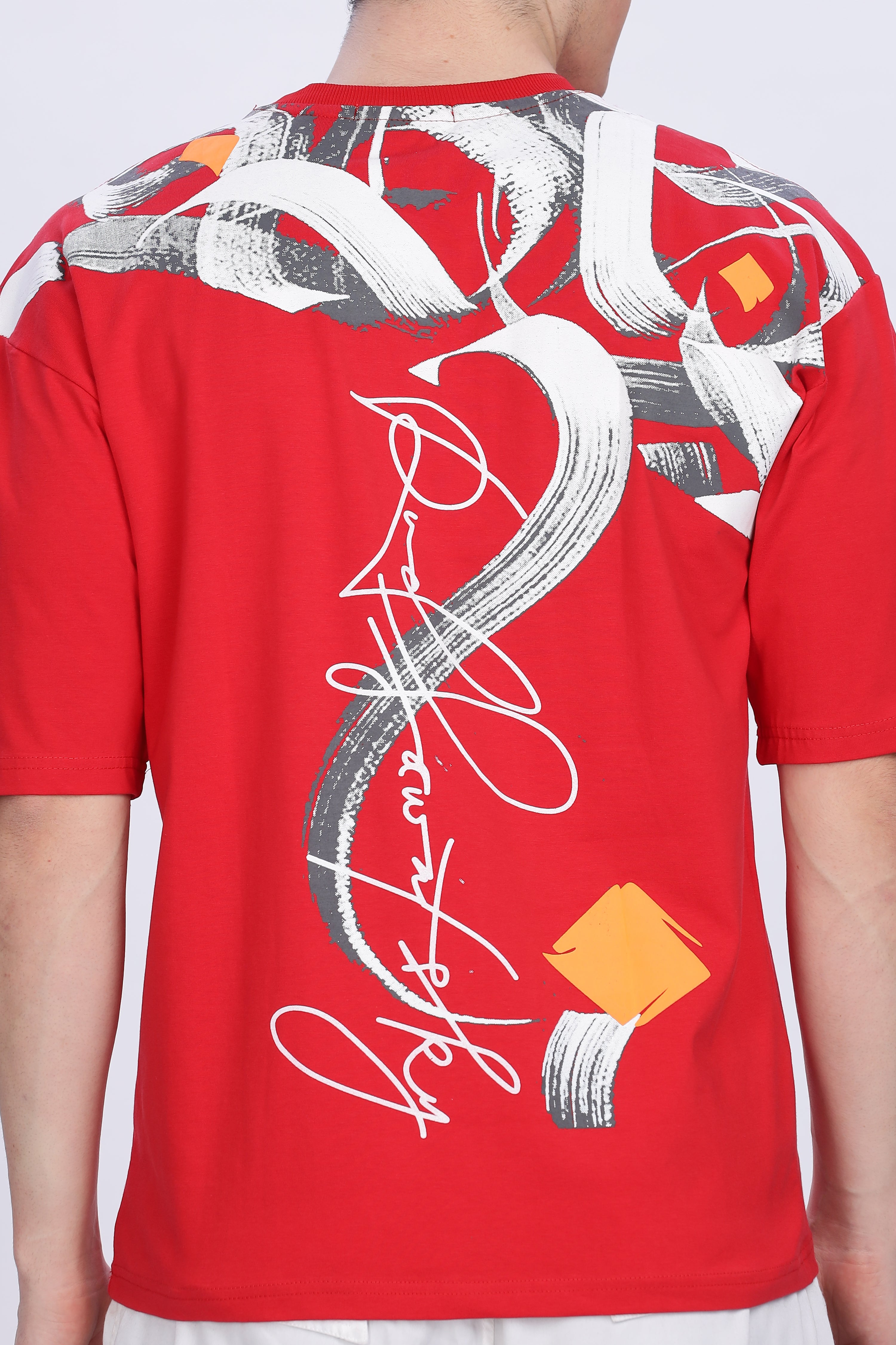 Smoke Rarefly Drop T-Shirt – Red | Bold Premium Streetwear Tee