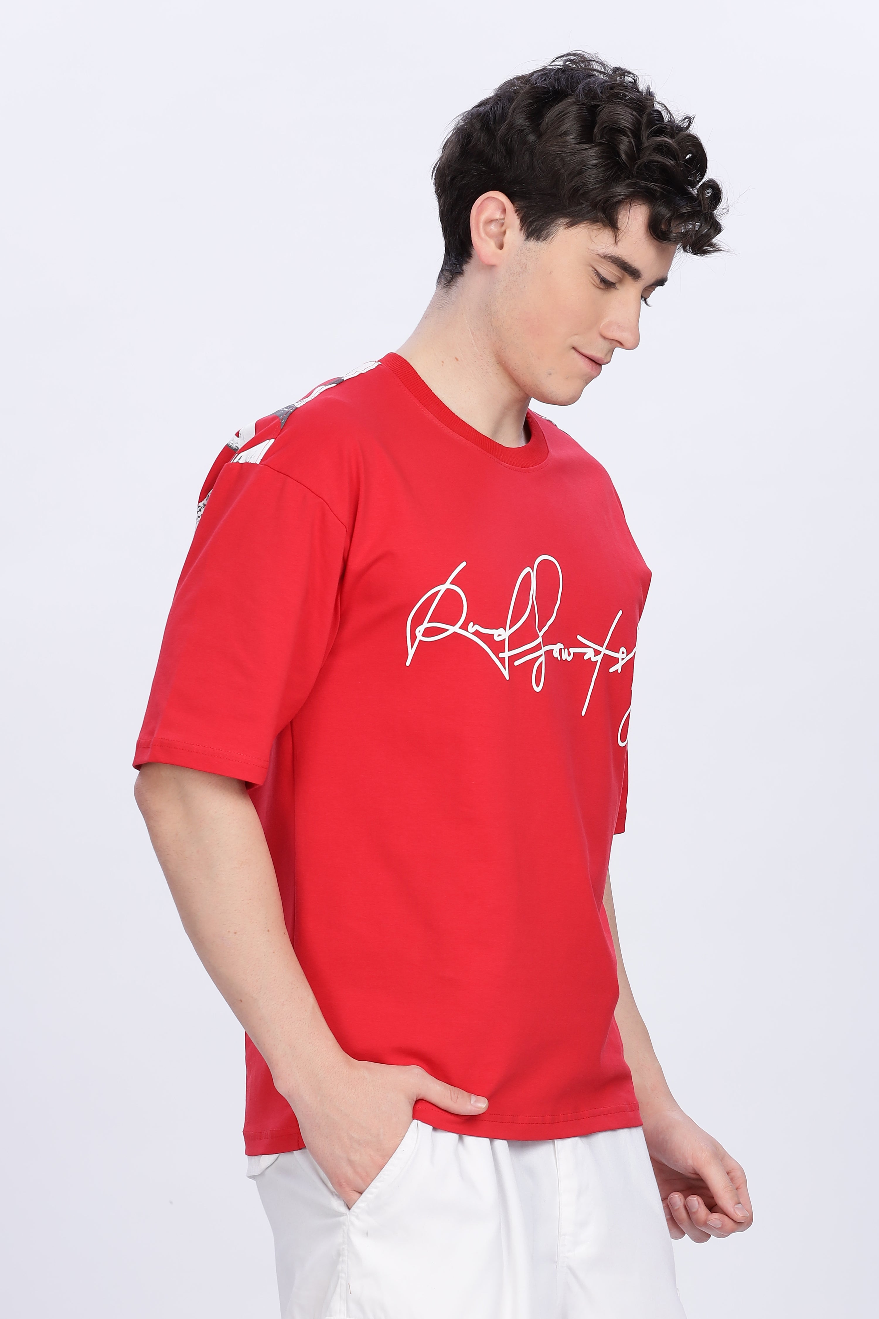 Smoke Rarefly Drop T-Shirt – Red | Bold Premium Streetwear Tee