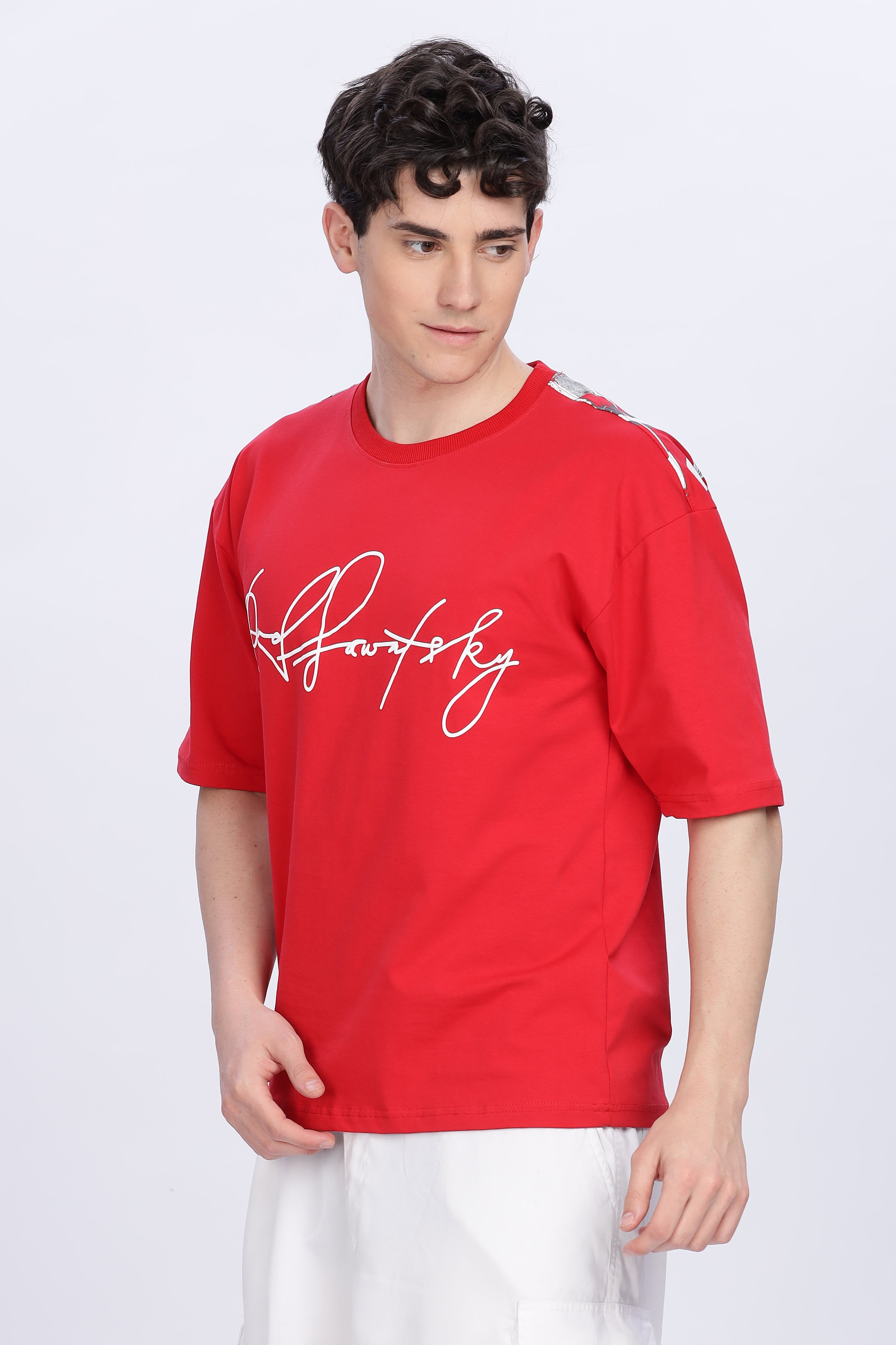 Smoke Rarefly Drop T-Shirt – Red | Bold Premium Streetwear Tee