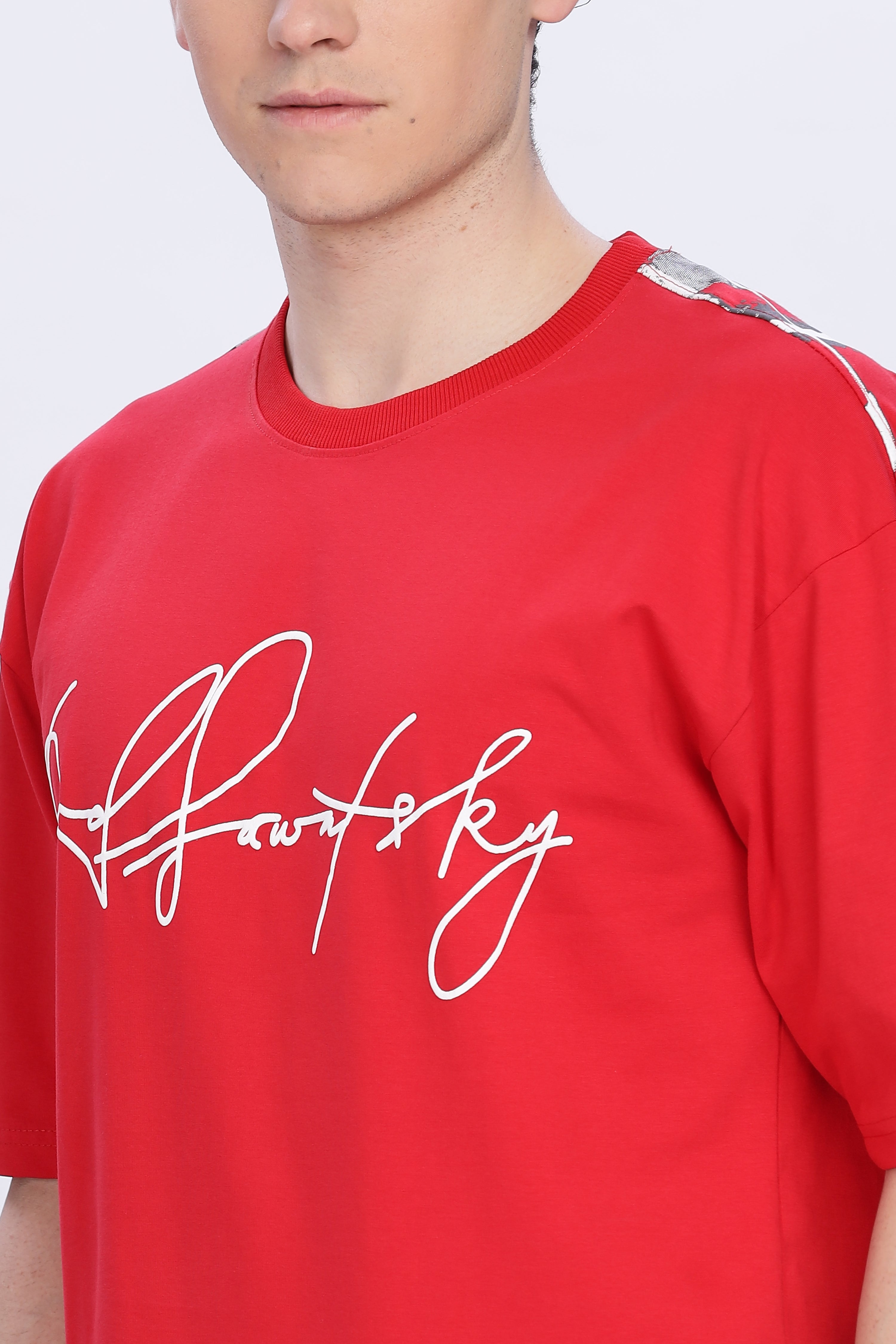 Smoke Rarefly Drop T-Shirt – Red | Bold Premium Streetwear Tee