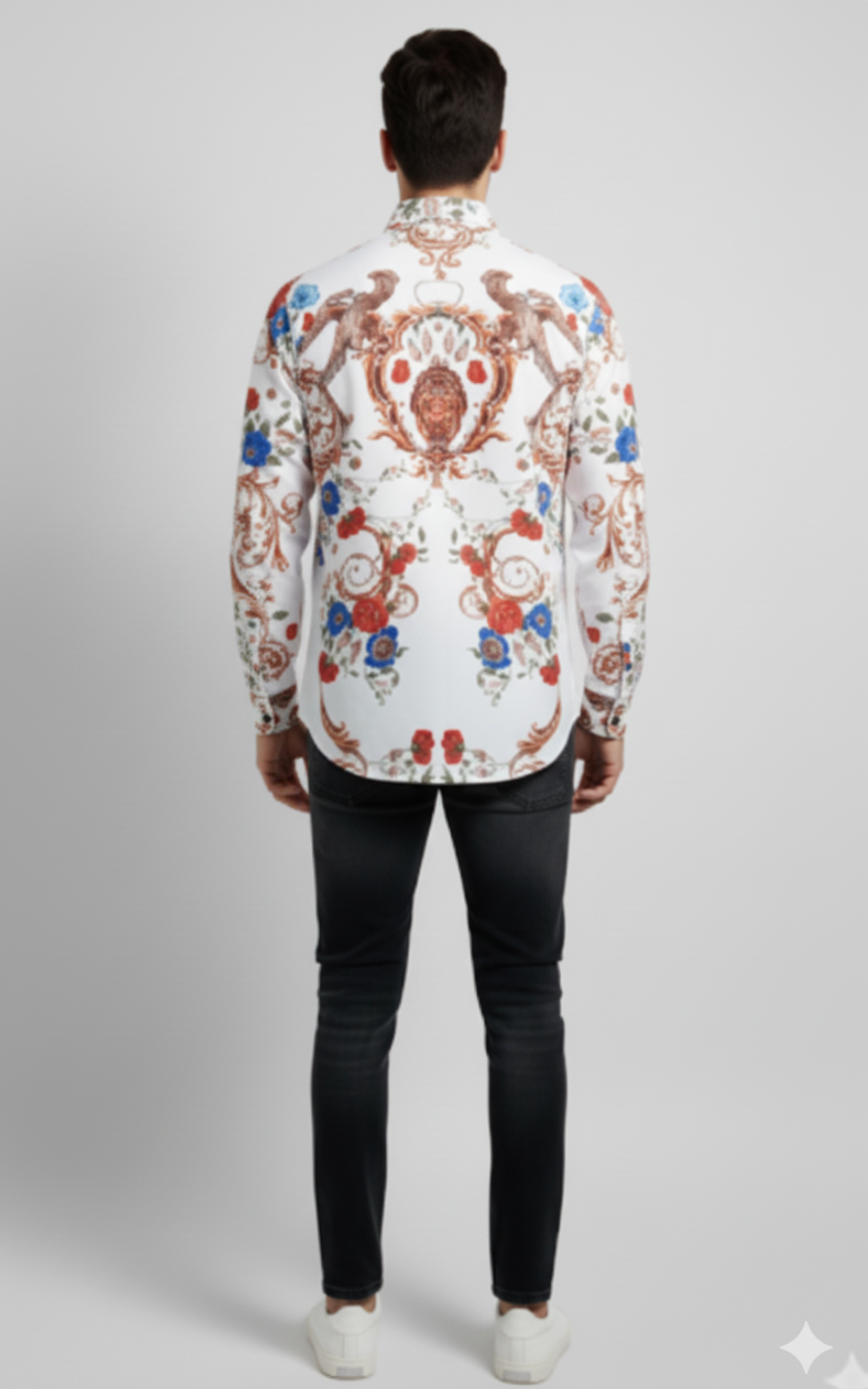 SMOKE ANGELS CLUB SHIRT [white]