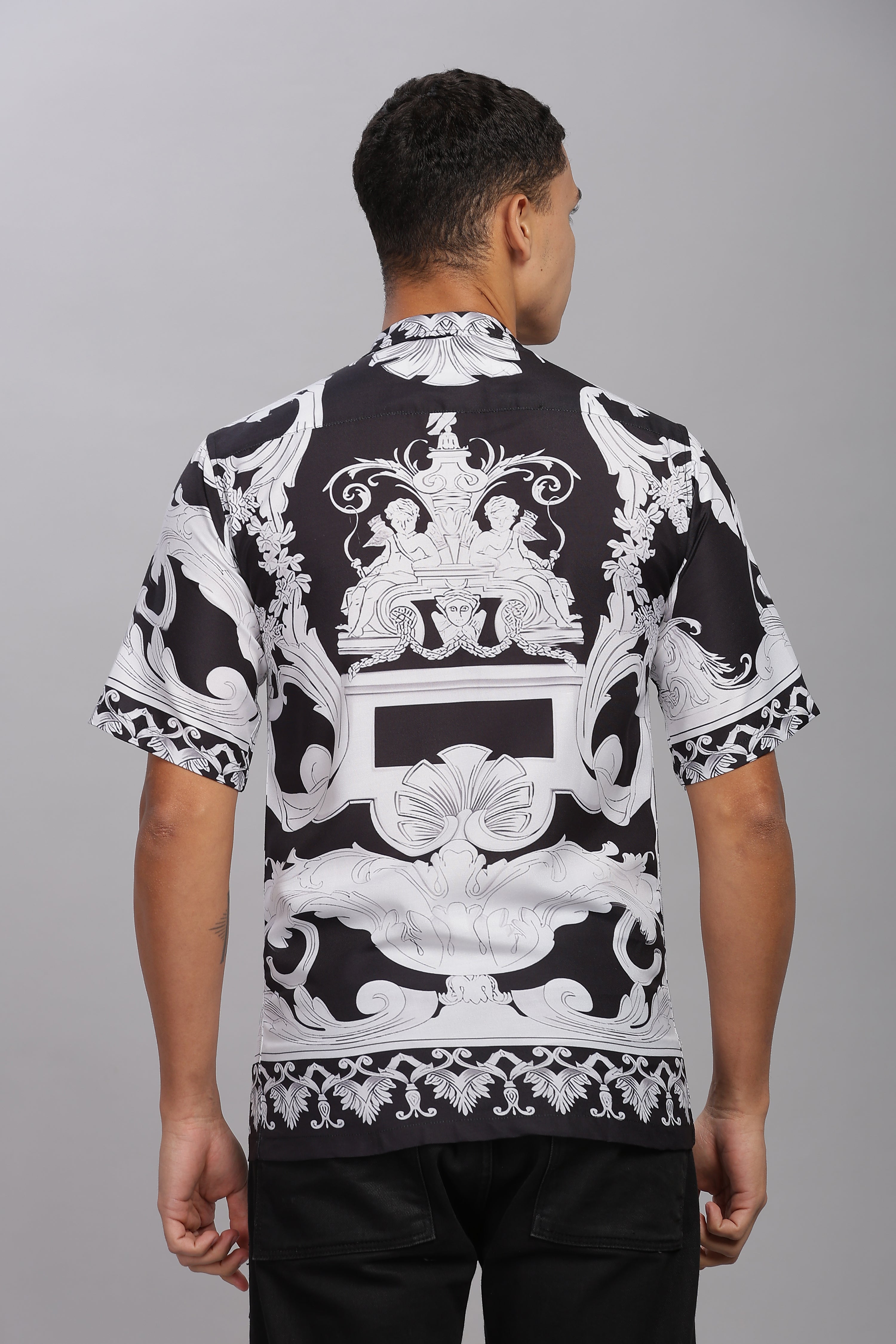 SMOKE MOHAWK DROP SHIRT