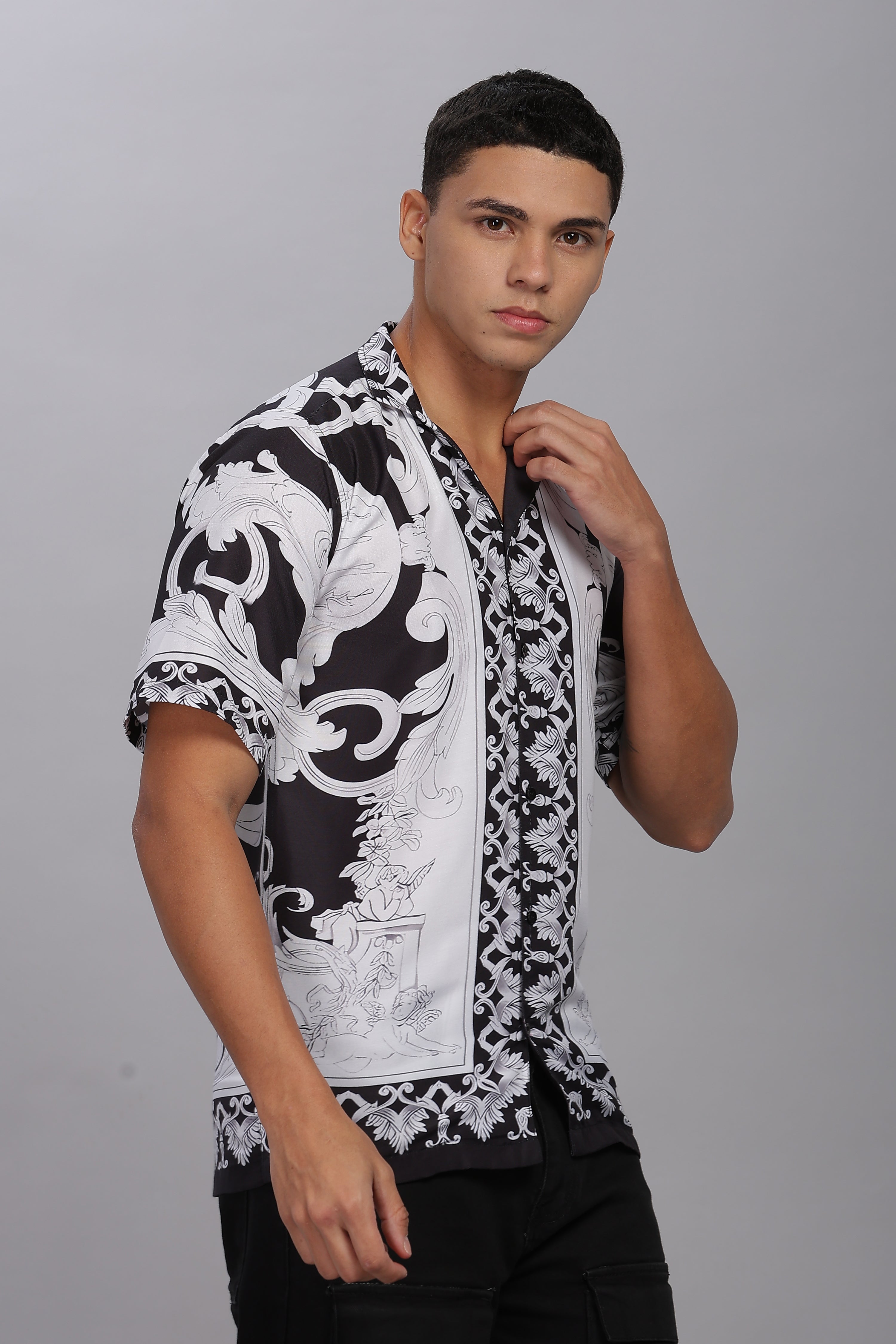 SMOKE AMBROSIA DROP SHIRT [black]