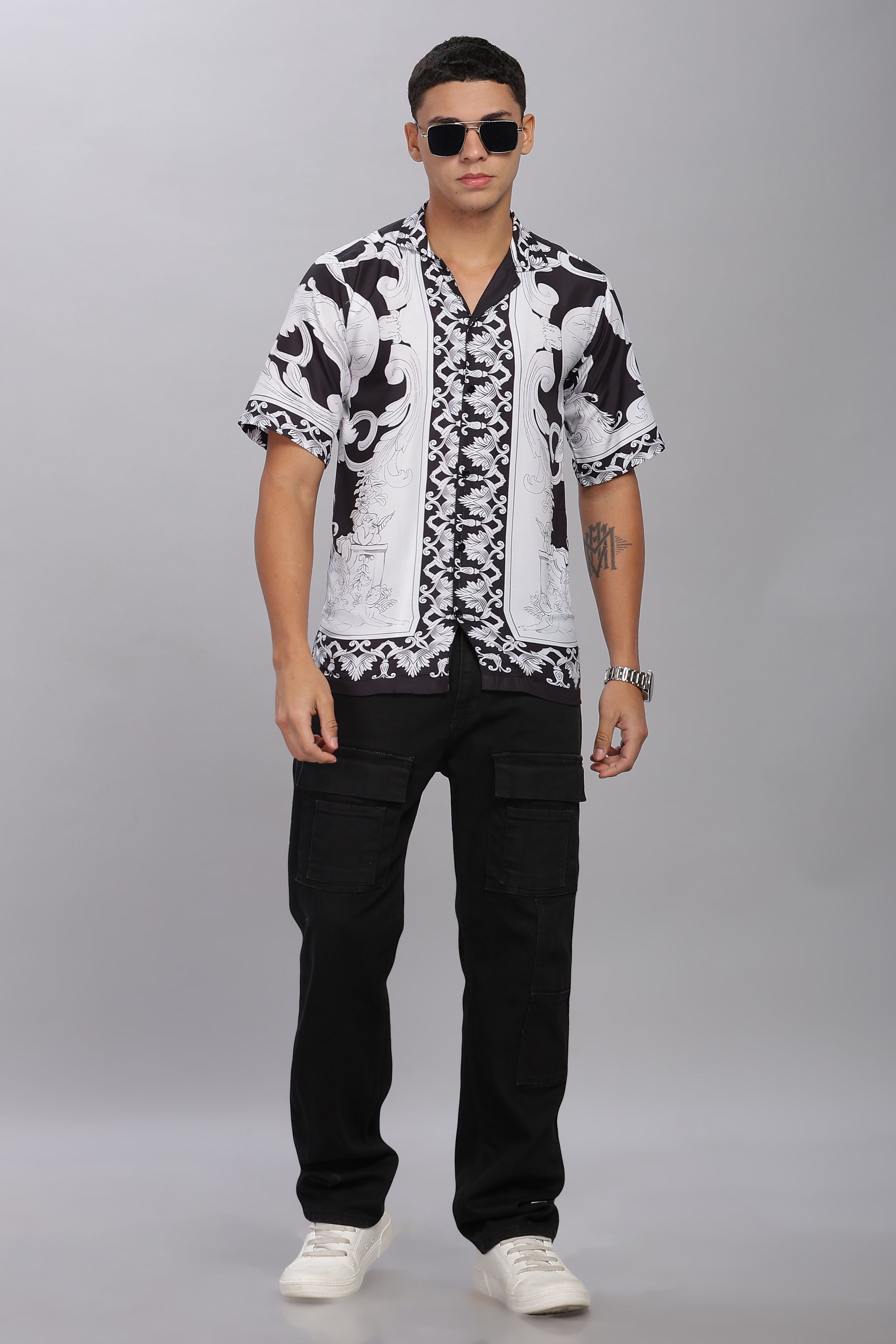 SMOKE AMBROSIA DROP SHIRT [black]