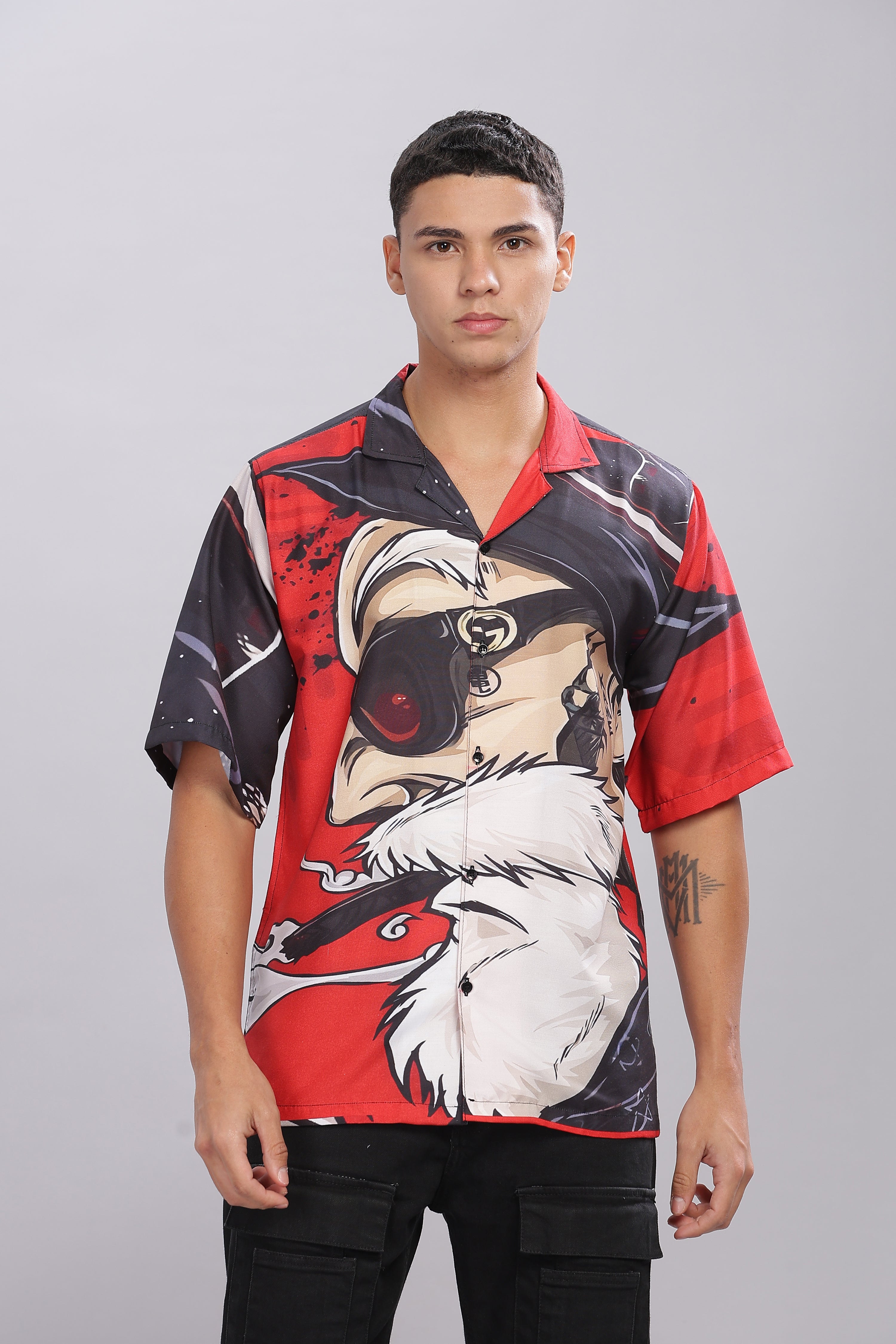 SMOKE KAZIMO RED DROP SHIRT