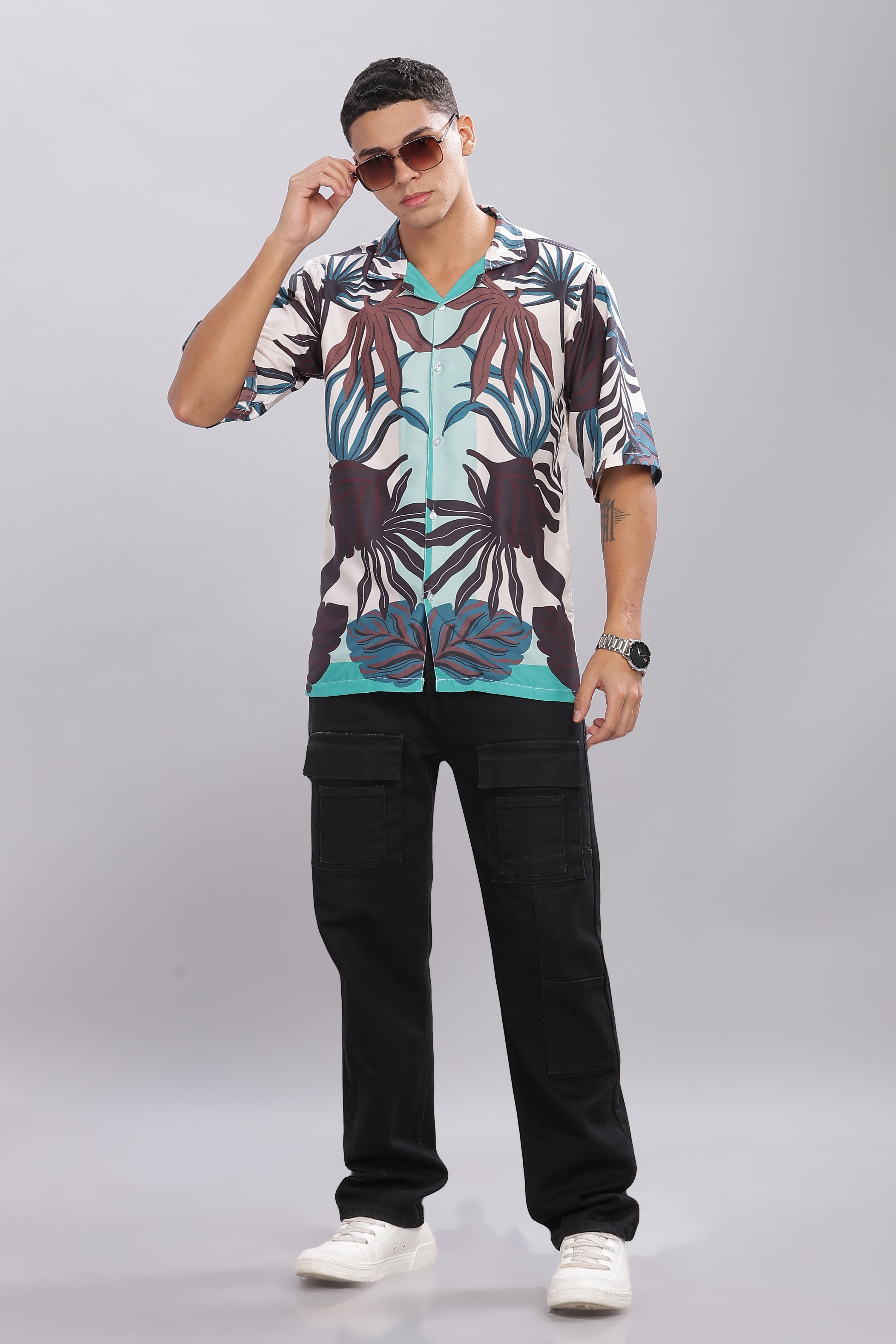 SMOKE JAZZ DROP SHIRT