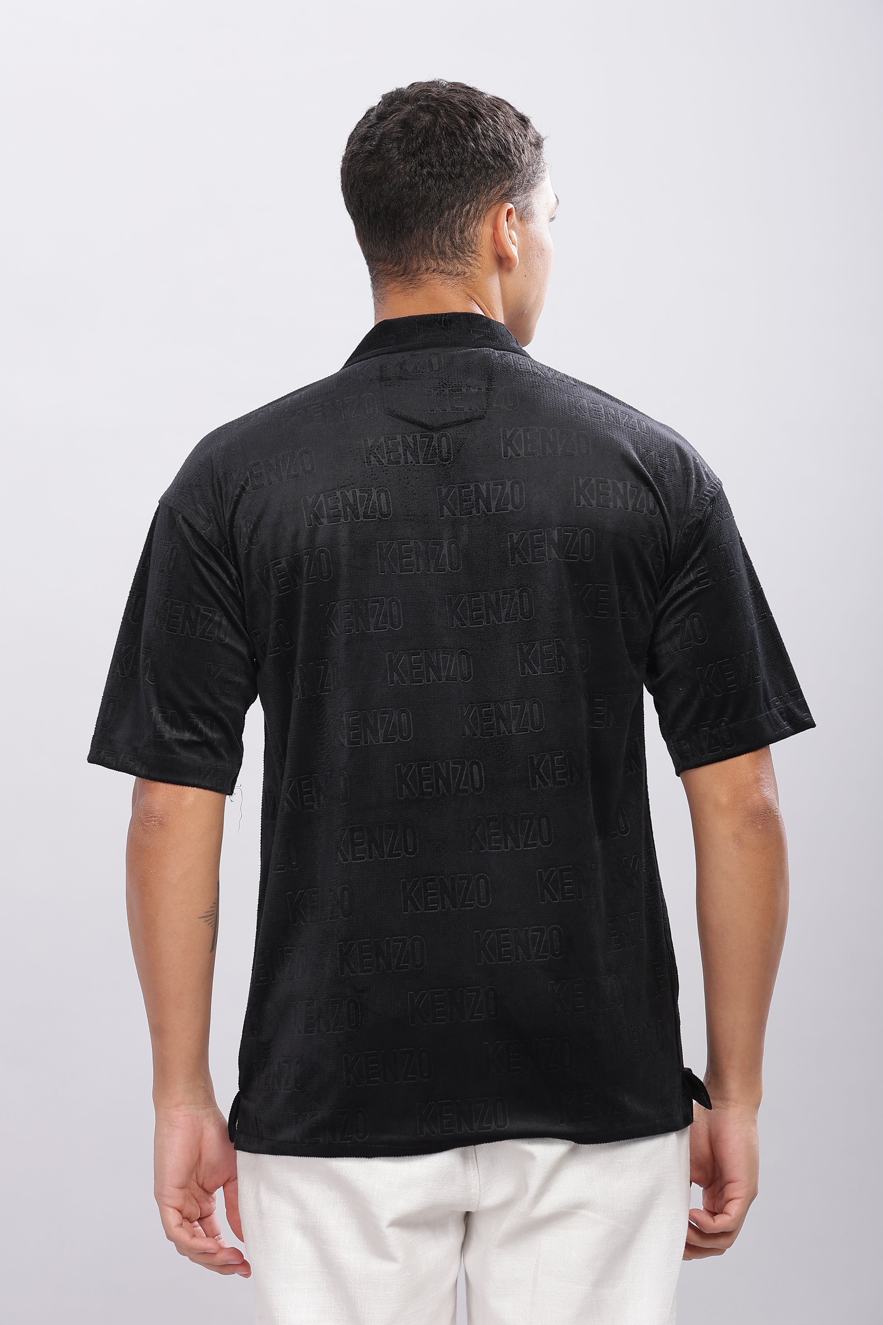 SMOKE CLUB BLACK SHIRT