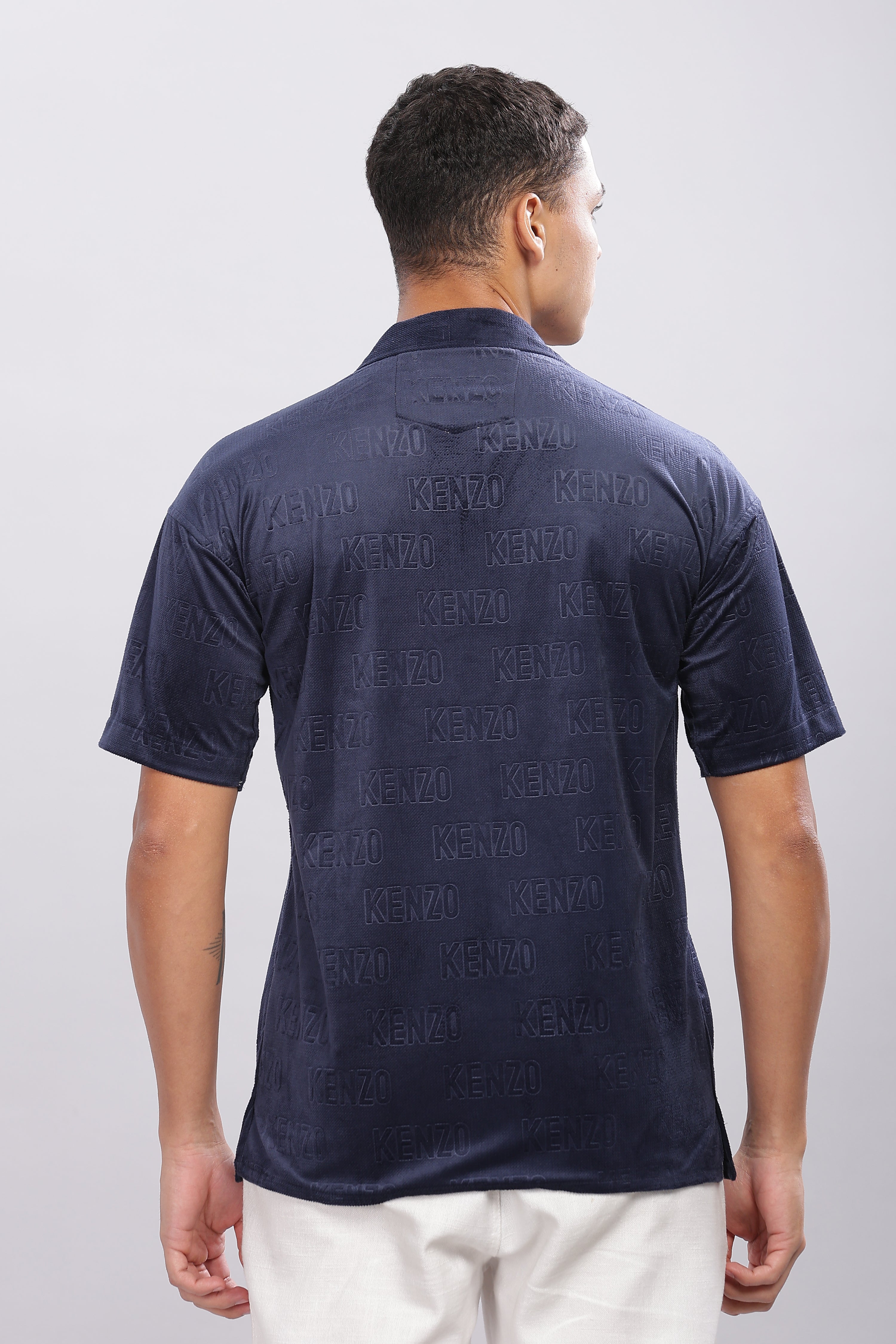 SMOKE CLUB BLUE SHIRT