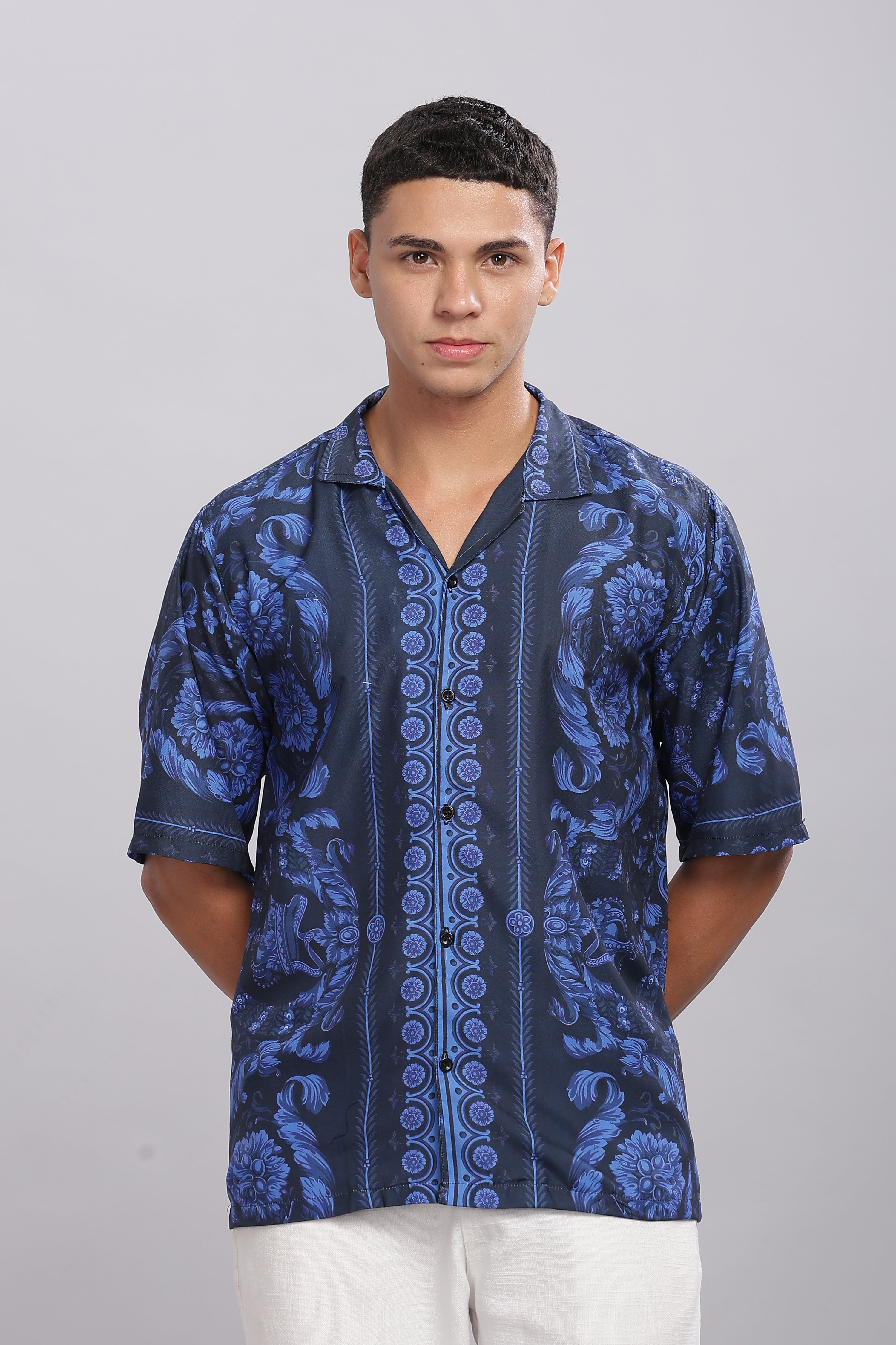 SMOKE MOFI BLUE DROP SHIRT
