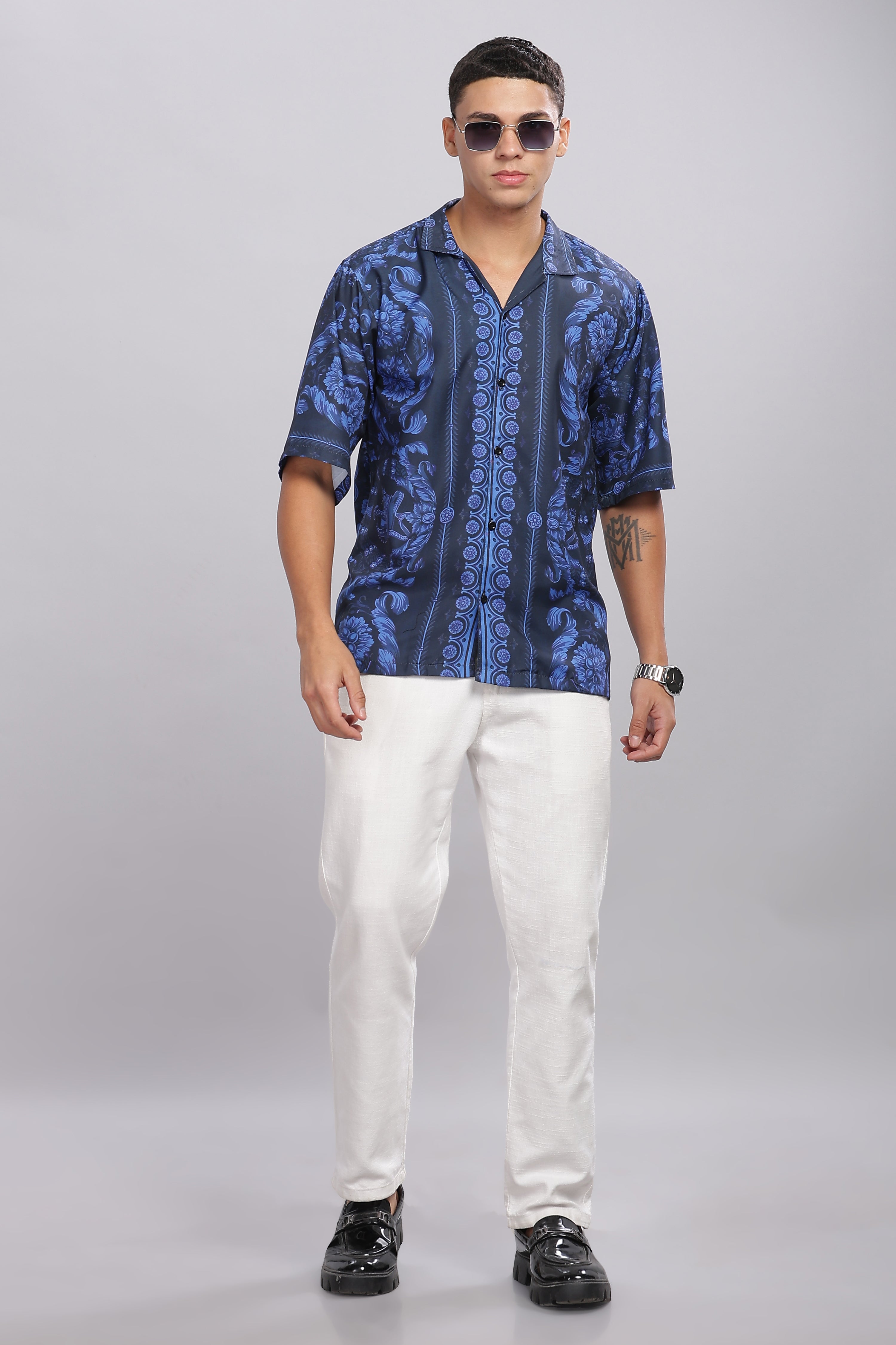 SMOKE MOFI BLUE DROP SHIRT