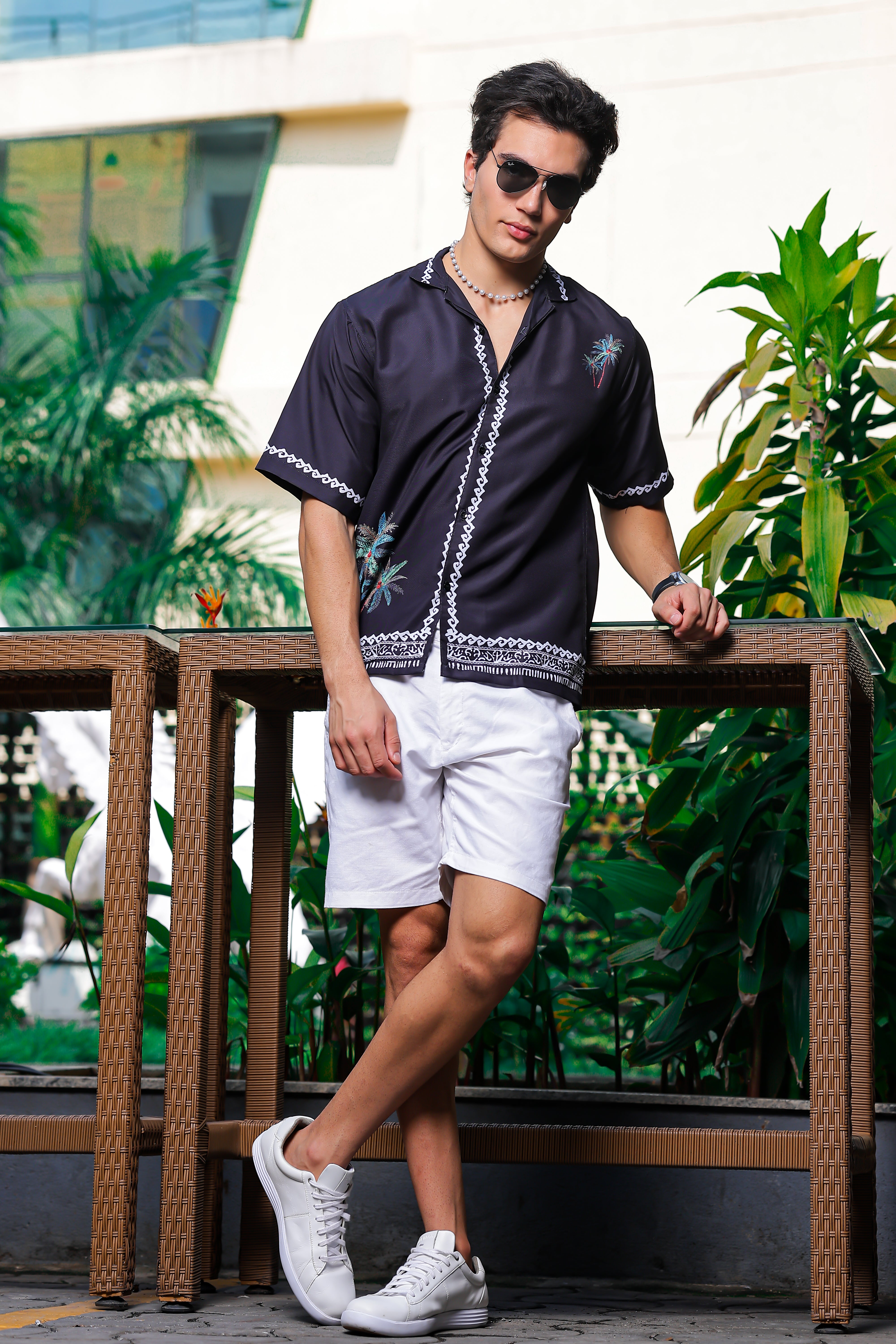 SMOKE MAZZO DROP SHIRT [black]