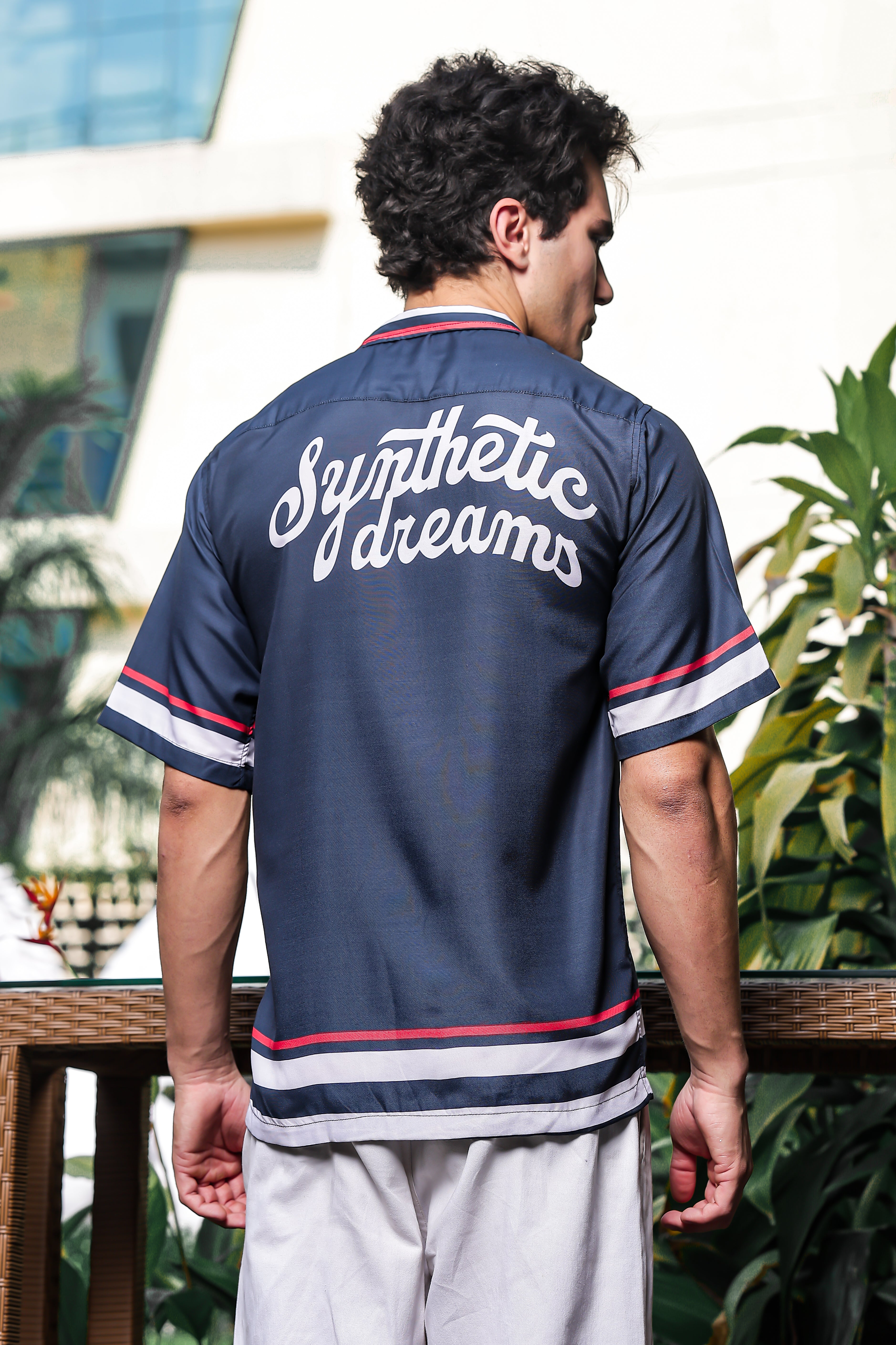 SMOKE MASSIMO DROP SHIRT [blue]