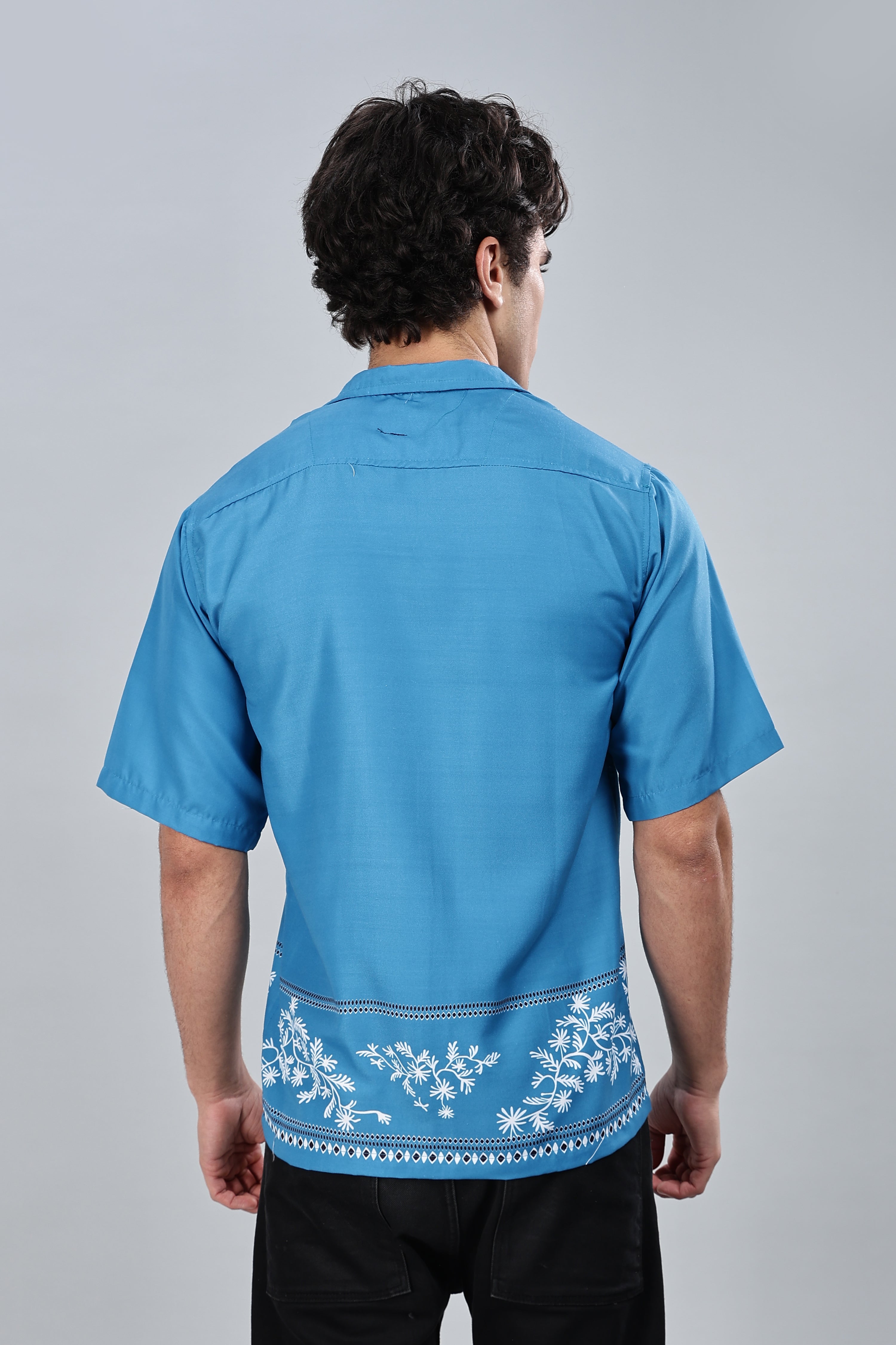 SMOKE MORRIS DROP SHIRT [blue]