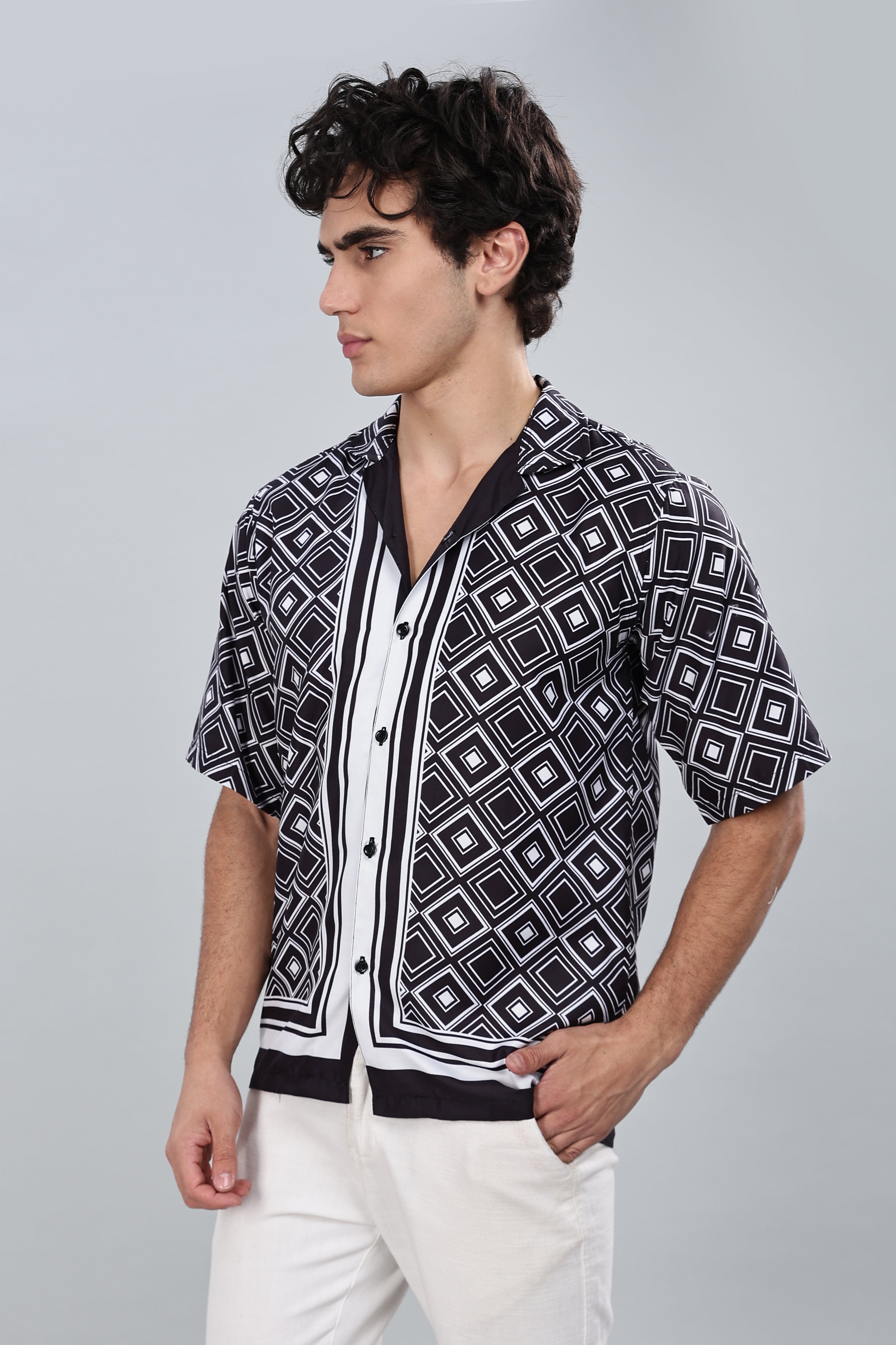 SMOKE KORRA DROP SHIRT [black]