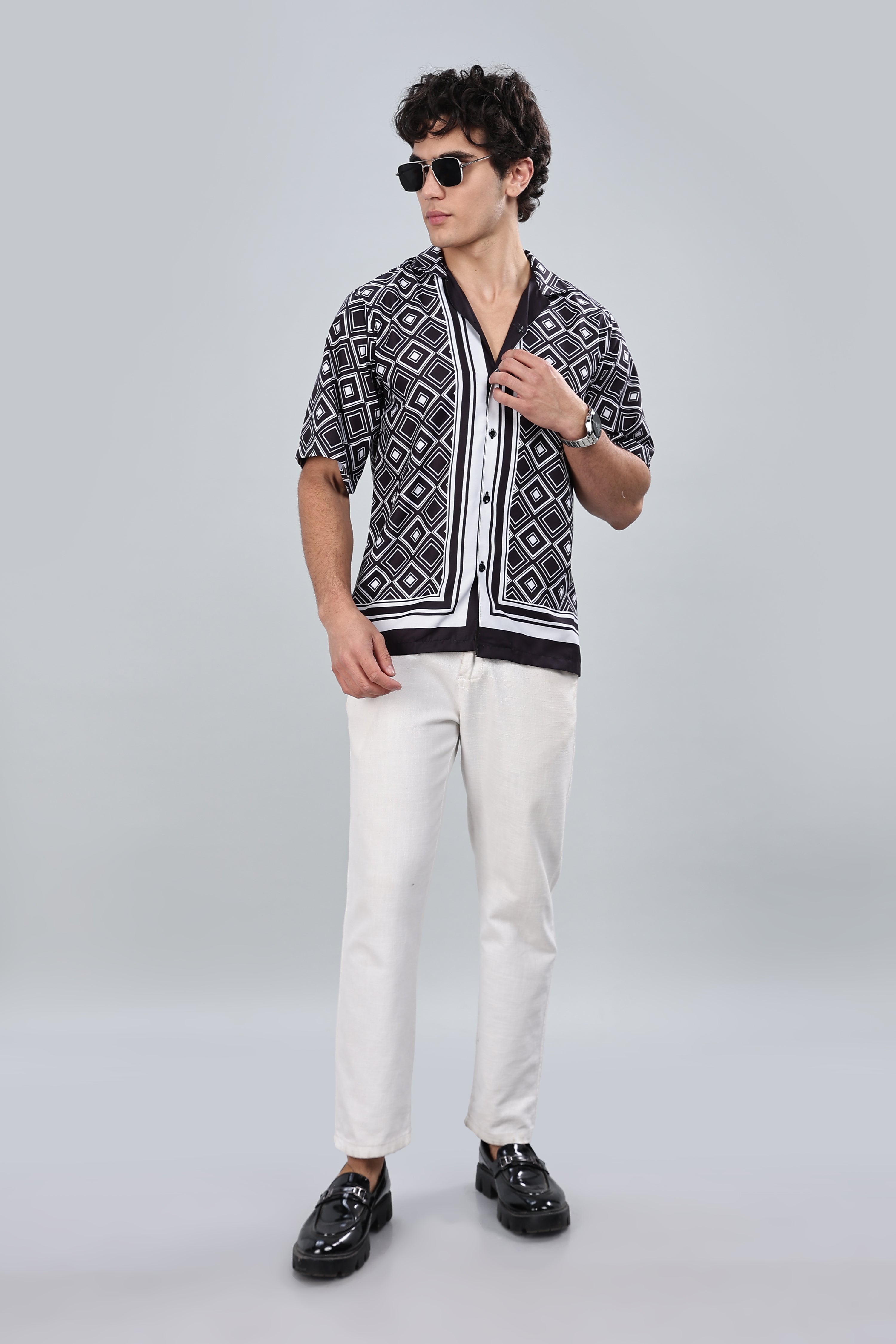 SMOKE KORRA DROP SHIRT [black]