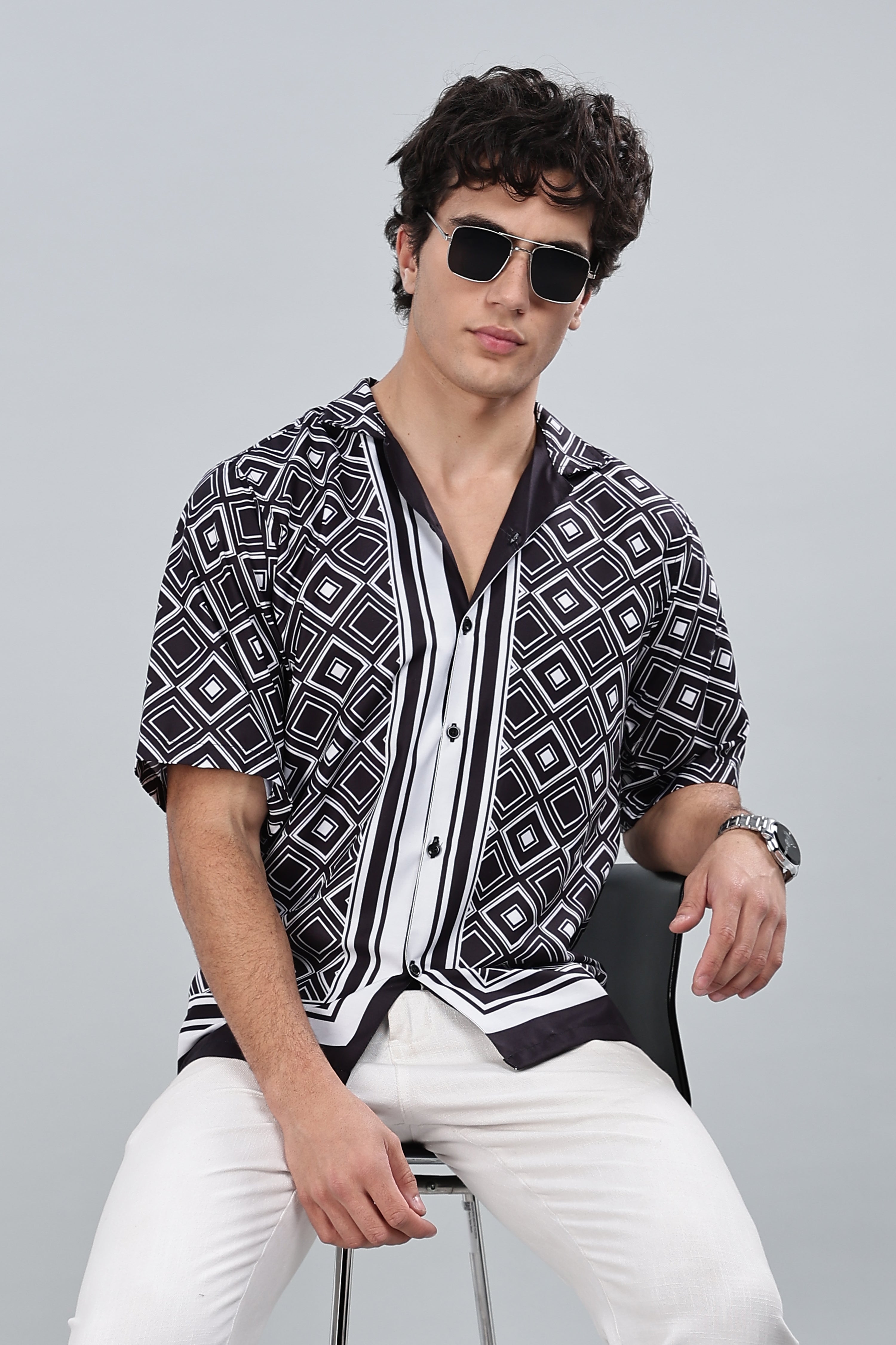 SMOKE KORRA DROP SHIRT [black]