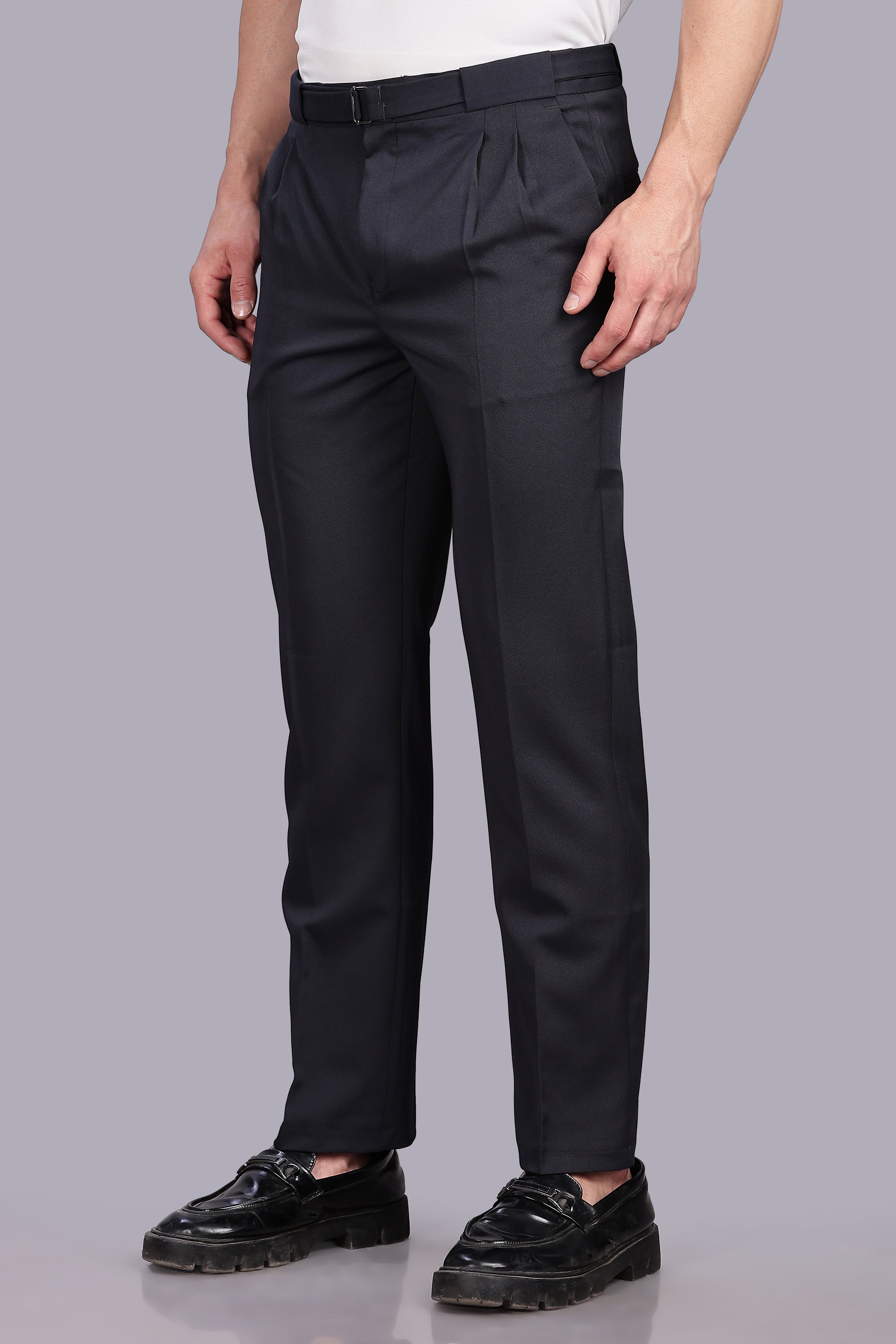 SMOKE FORMAL TROUSER