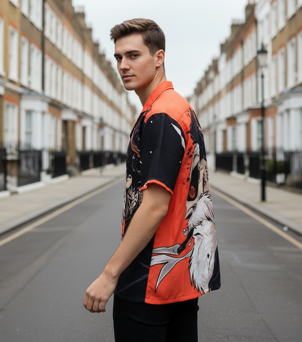 SMOKE KAZIMO DROP SHIRT