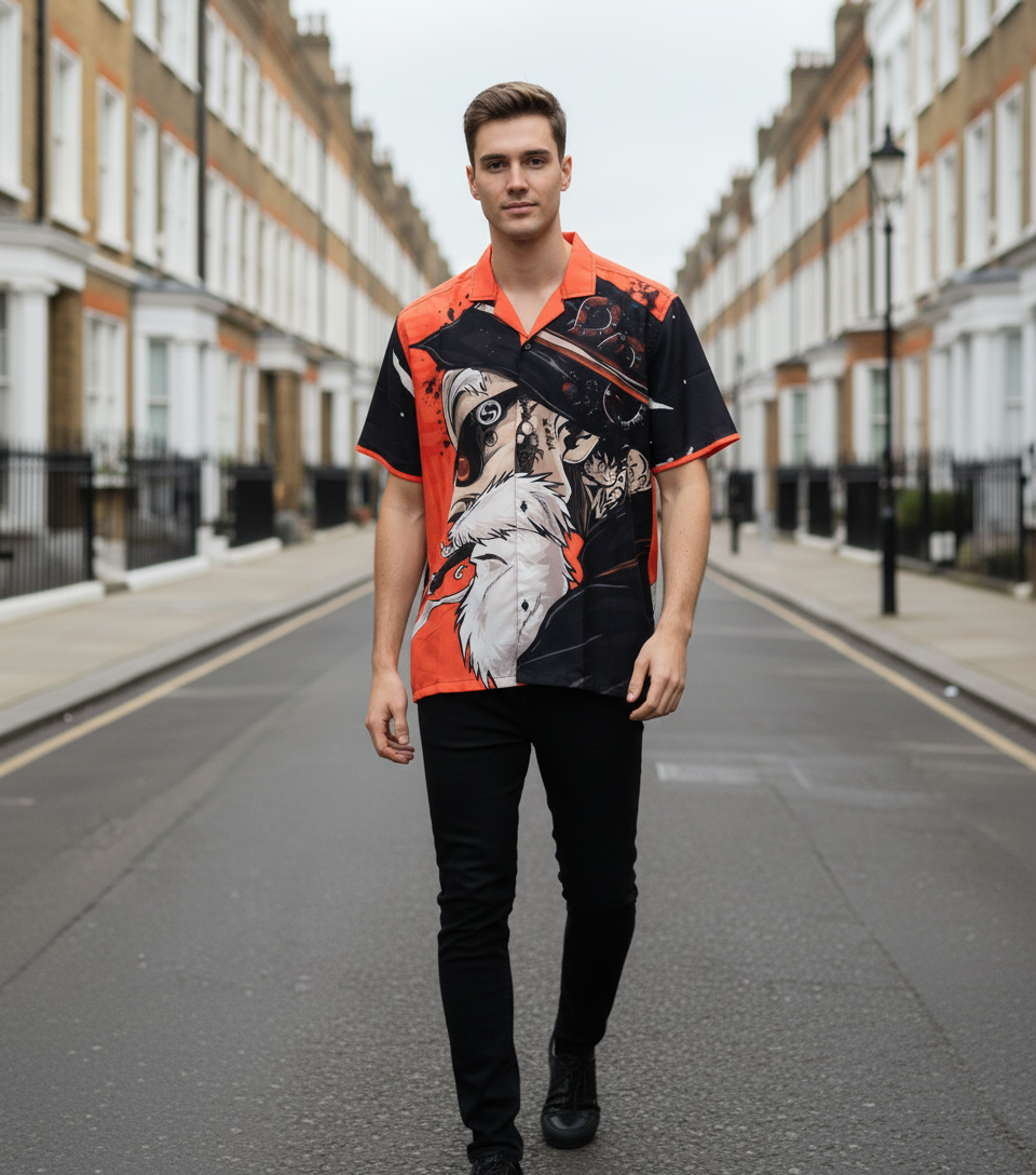 SMOKE KAZIMO DROP SHIRT