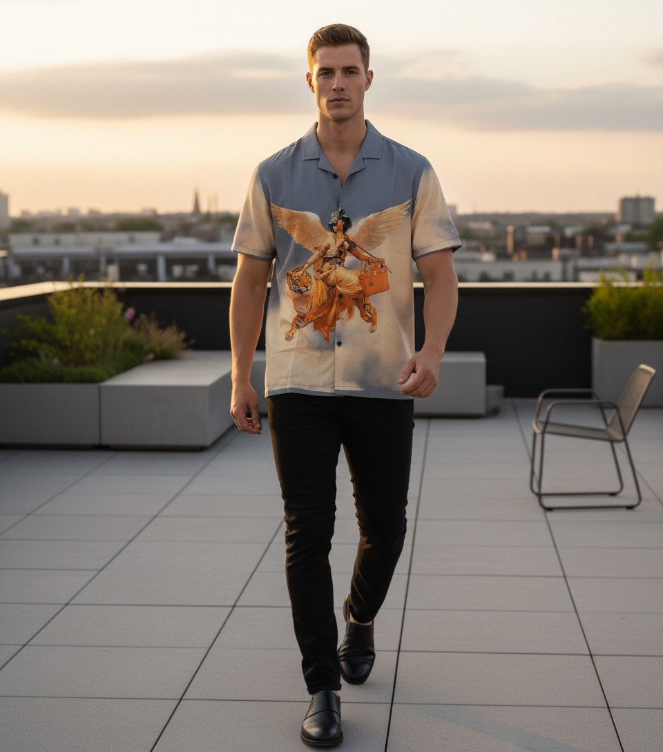 SMOKE MADONNA CLUB SHIRT