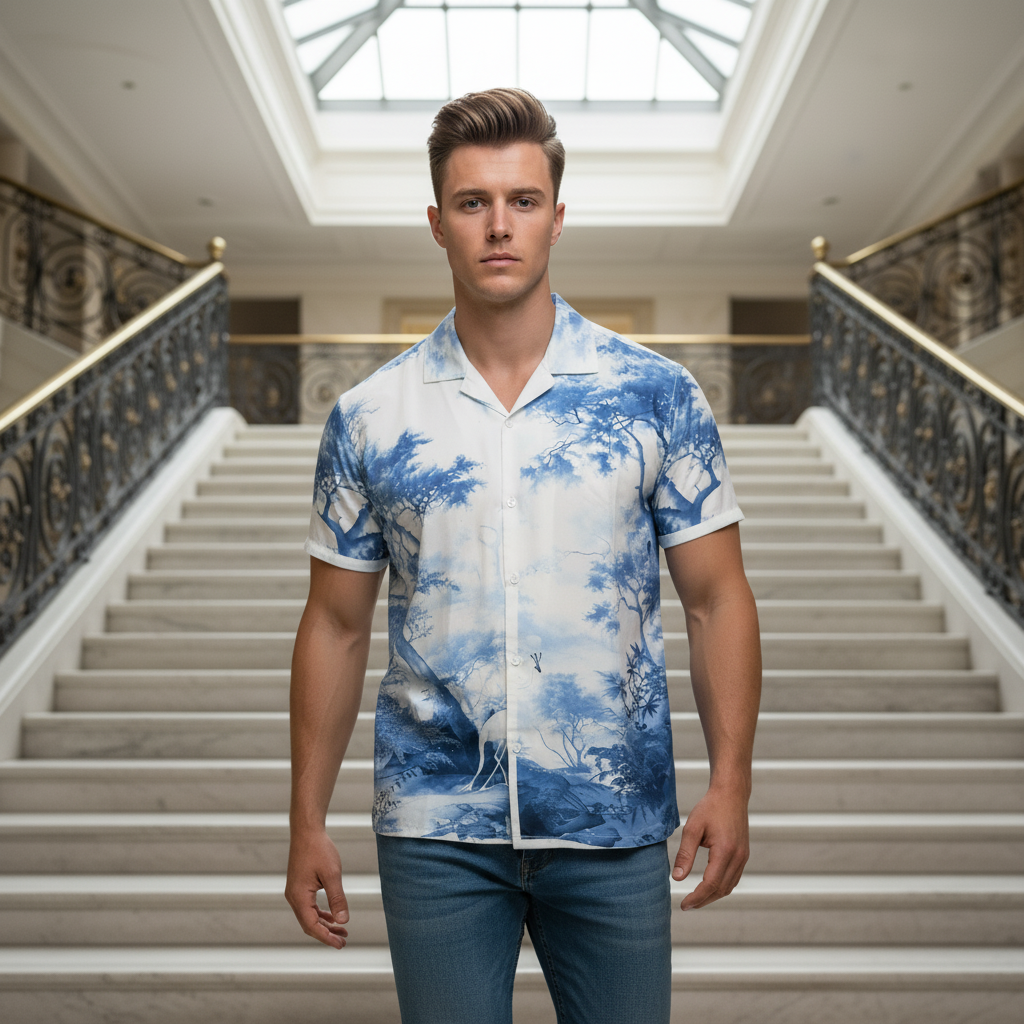 SMOKE AUTMN DROP SHIRT