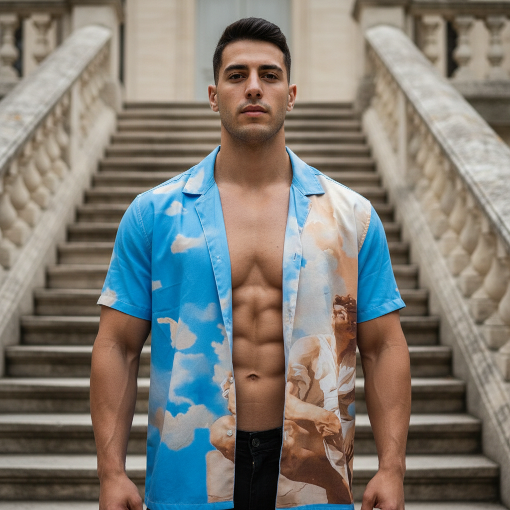 SMOKE ANGELS CLUB SHIRT