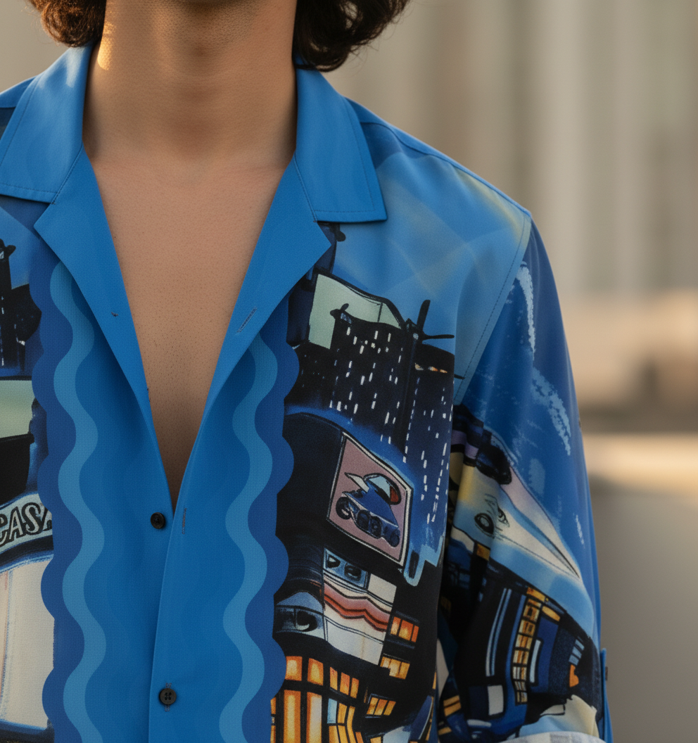 SMOKE CASABLANC CLUB SHIRT