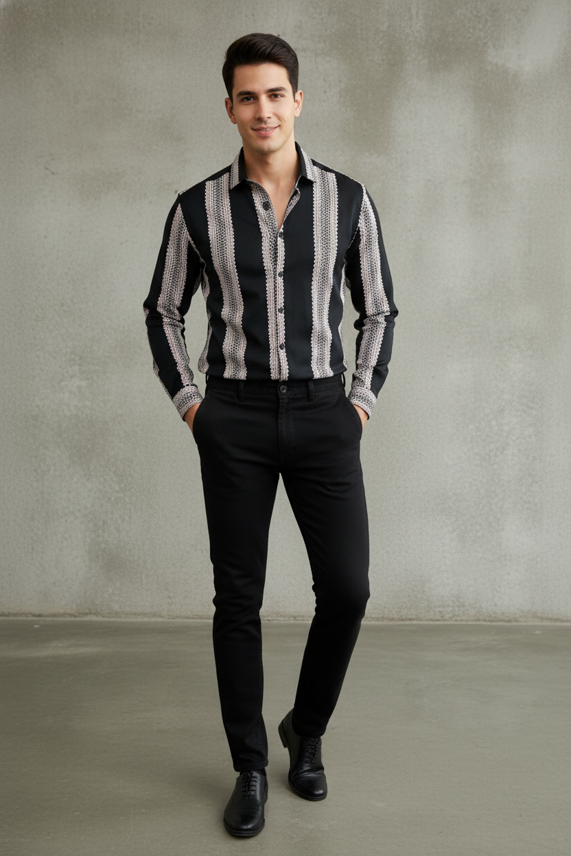 SMOKE MONK CLUB SHIRT