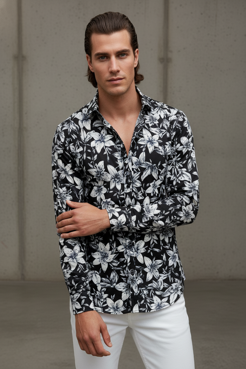 SMOKE LILLY  CLUB SHIRT