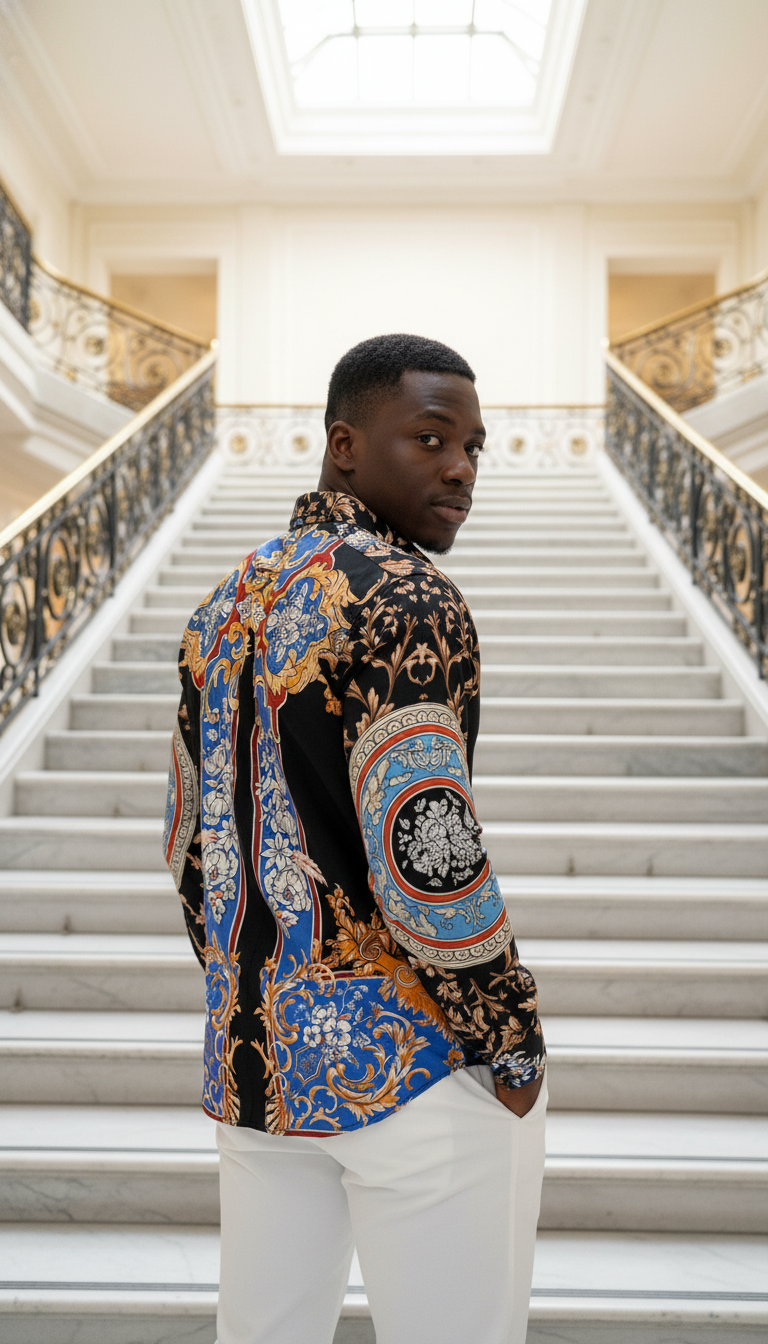 SMOKE CASABLANC CLUB SHIRT