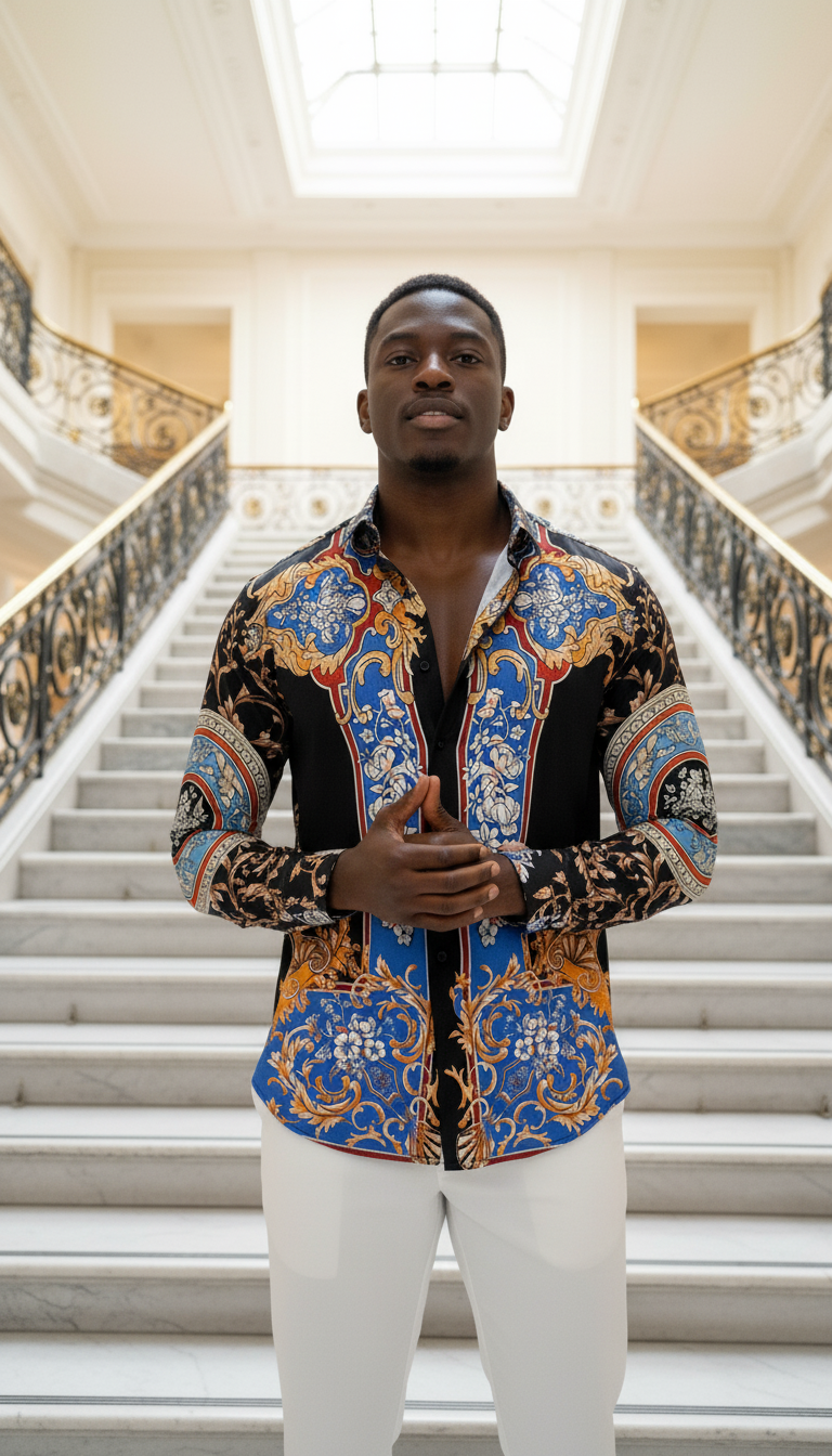 SMOKE CASABLANC CLUB SHIRT